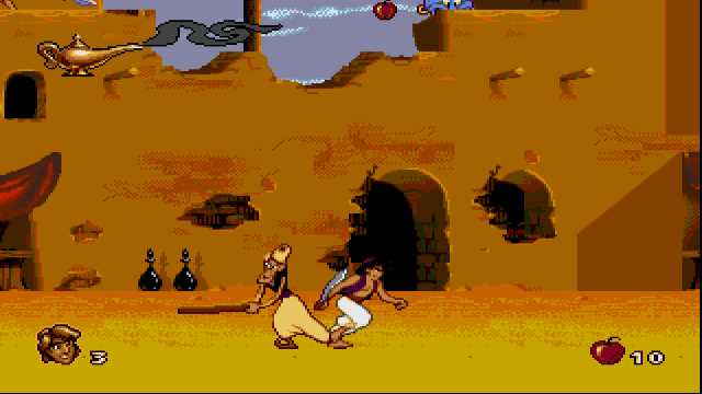 اسکرین شات 9 بازی علاءالدین دیزنی سگا