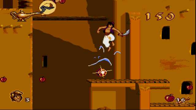 اسکرین شات 5 بازی علاءالدین دیزنی سگا