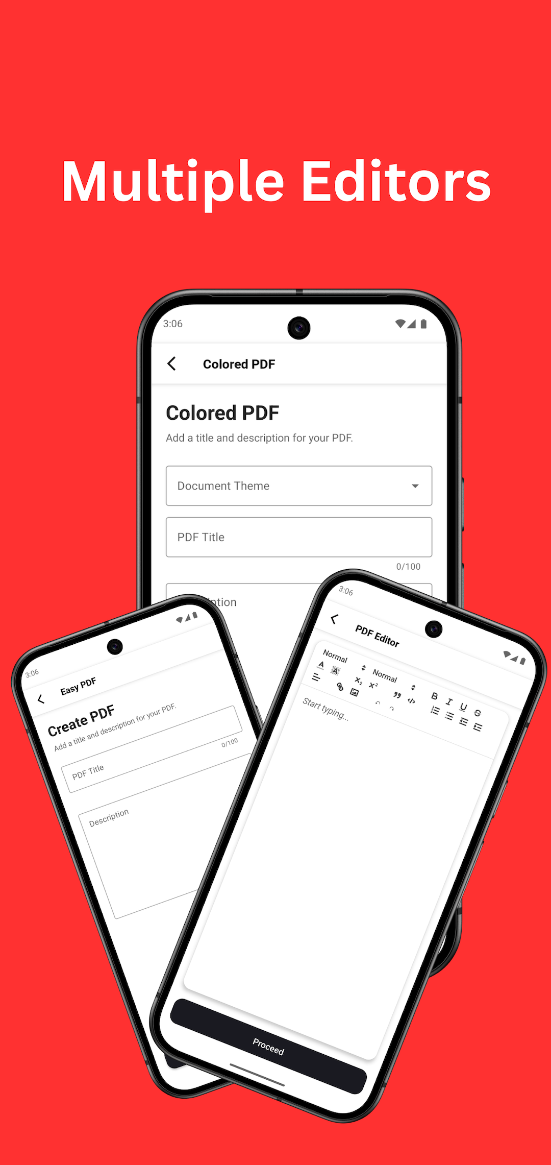 اسکرین شات 5 برنامه Text to pdf