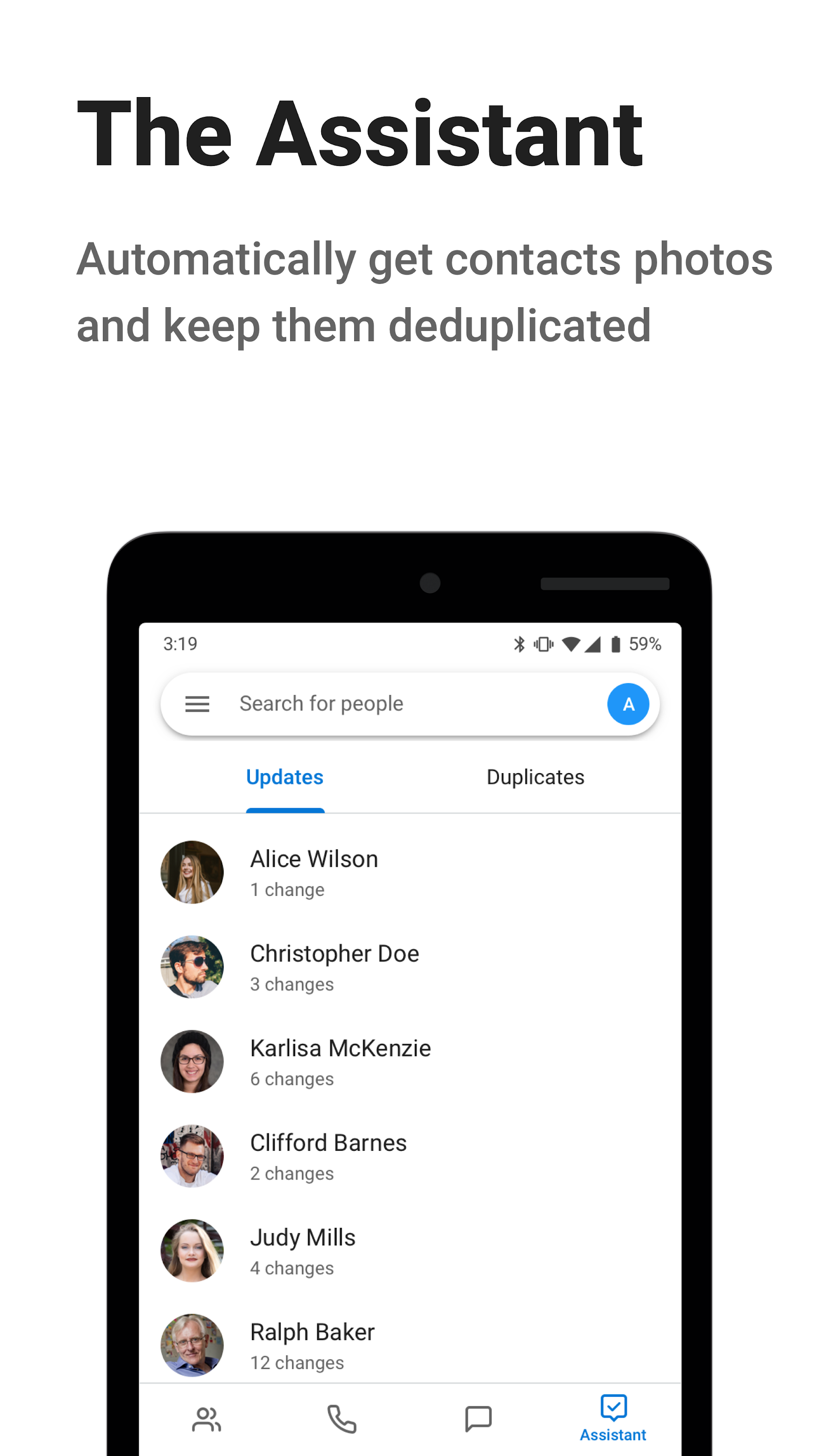 اسکرین شات 6 برنامه Contacts+