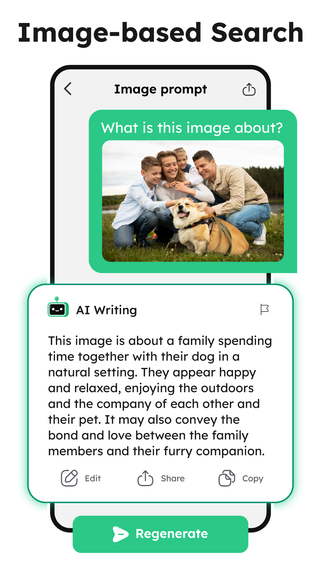 اسکرین شات 8 برنامه AI Writer: Chatbot Assistant