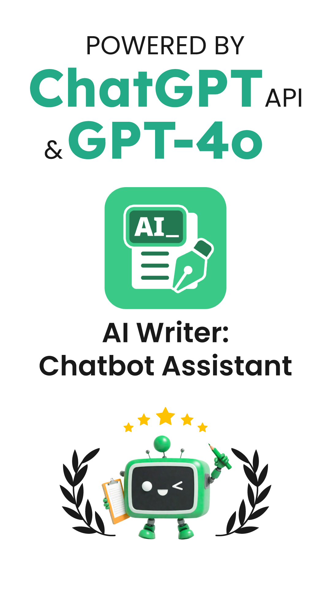 اسکرین شات 2 برنامه AI Writer: Chatbot Assistant