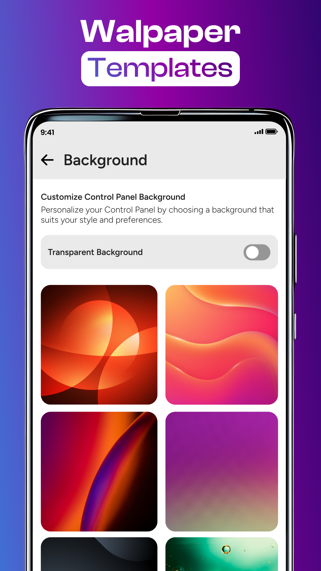 اسکرین شات 5 برنامه Control Panel Plus - Center