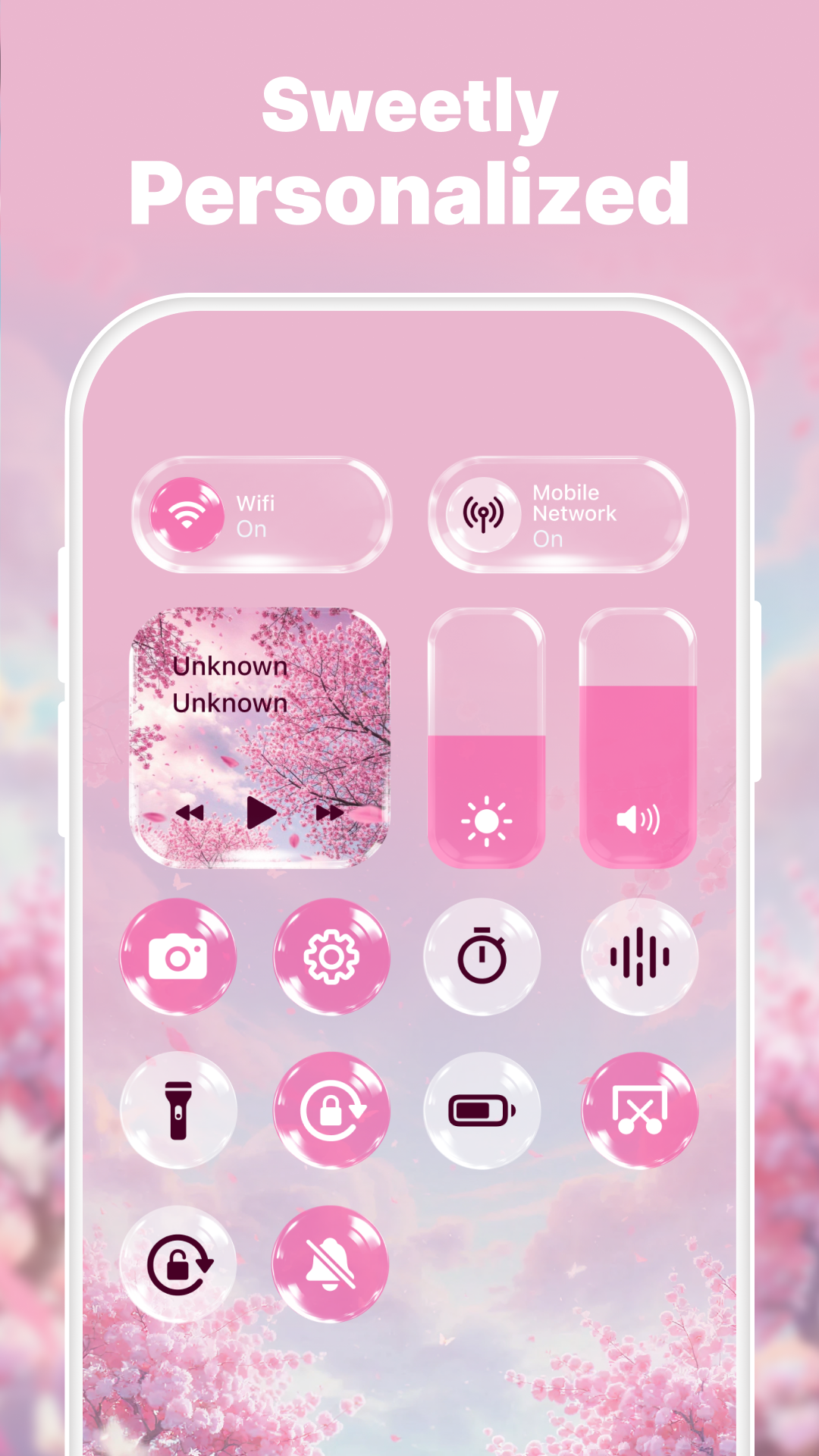اسکرین شات 2 برنامه Control Widget: Theme & Panels