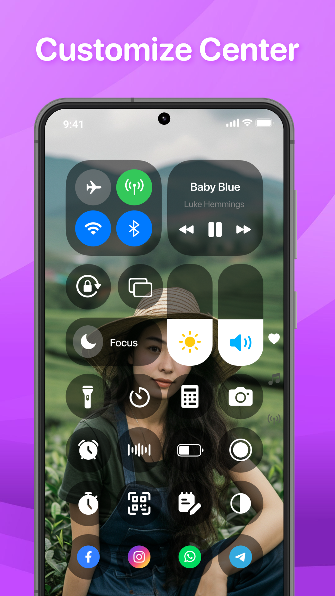 اسکرین شات 3 برنامه Control Center Hub Panel