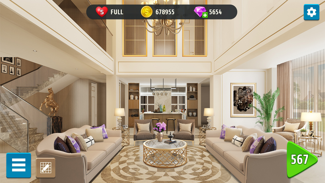 اسکرین شات 7 بازی Home Design - Luxury Interiors