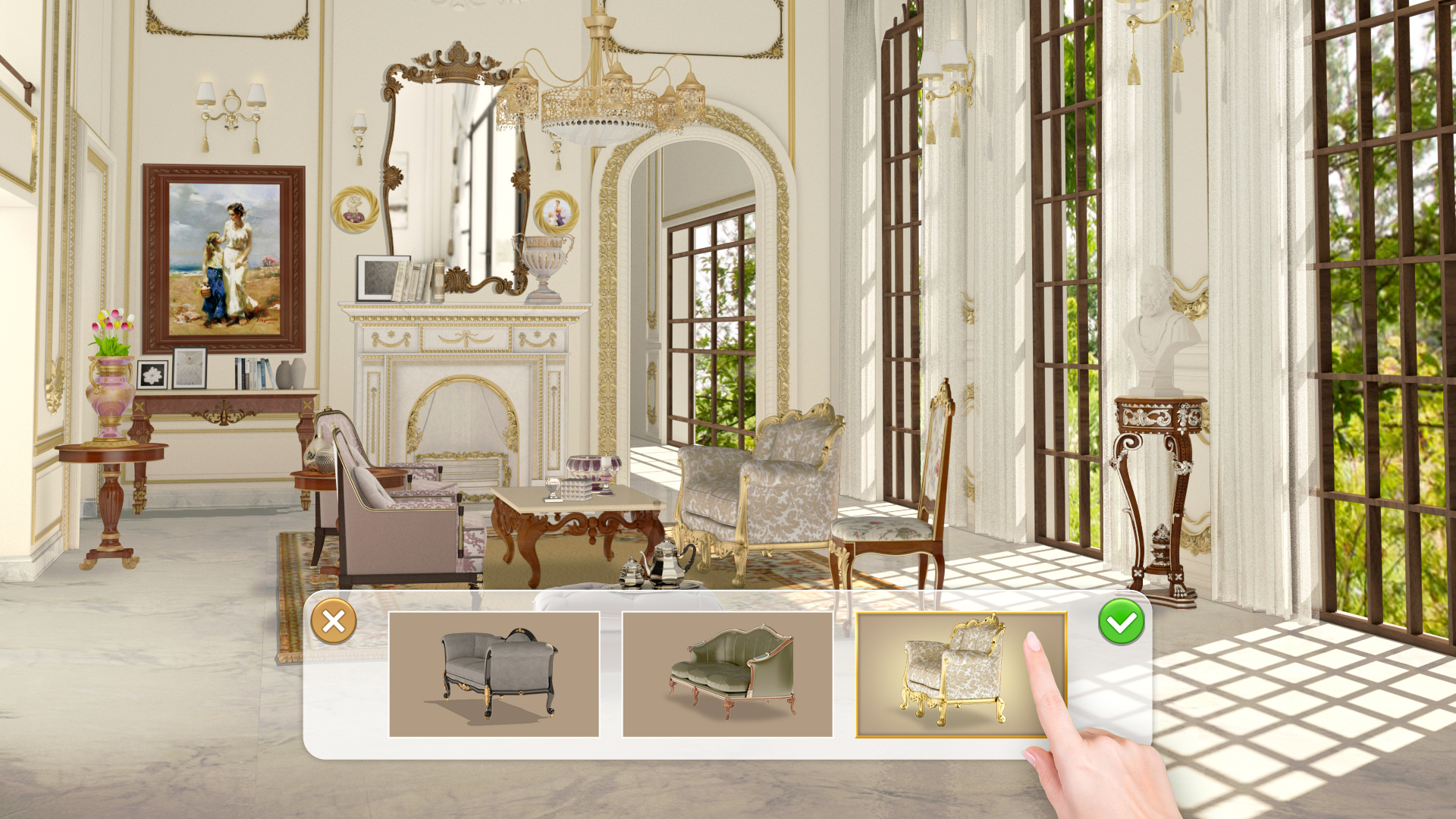اسکرین شات 4 بازی Million Dollar Home Design