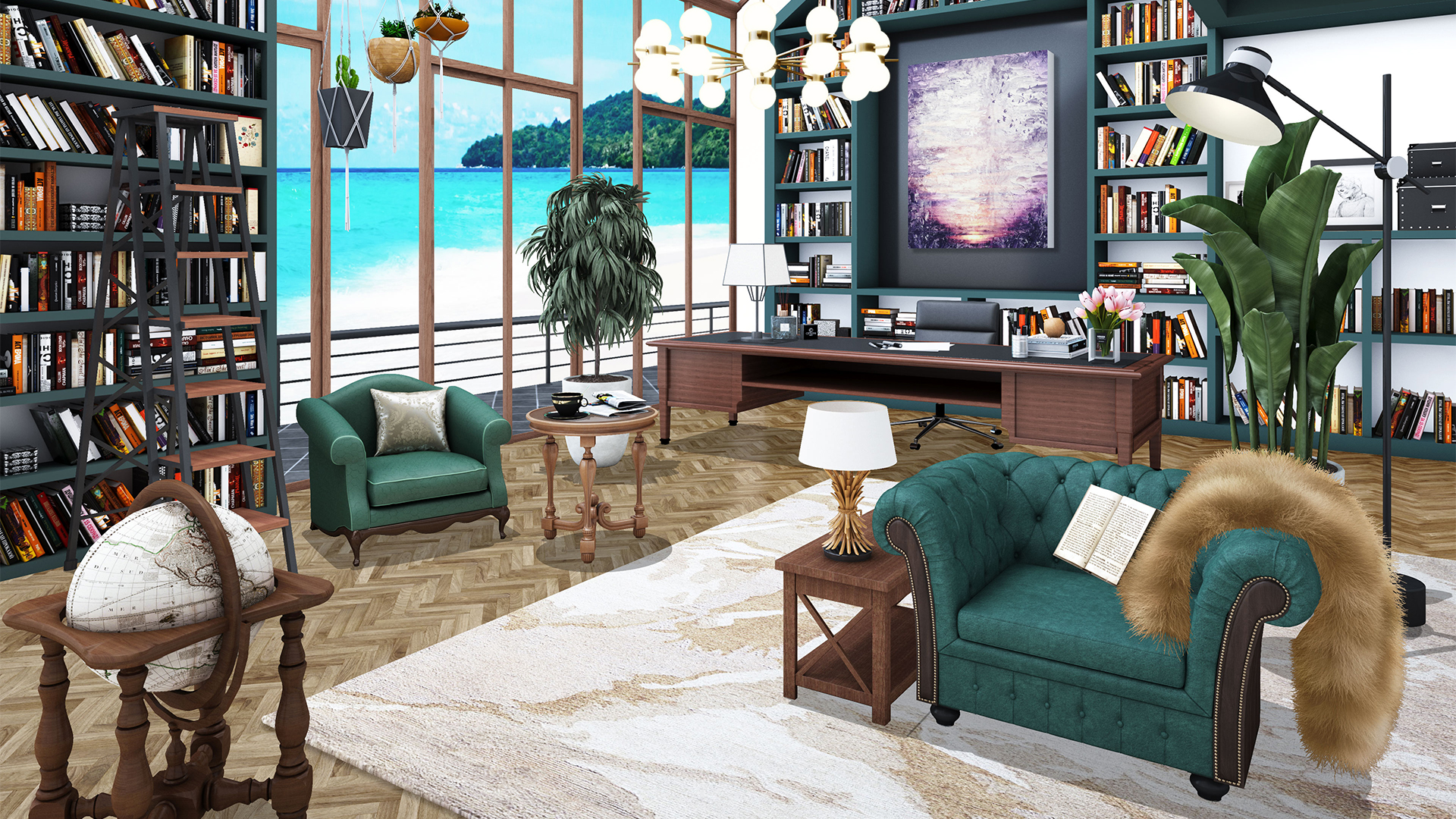 اسکرین شات 3 بازی Million Dollar Home Design