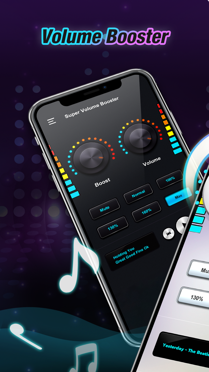 اسکرین شات 5 برنامه Volume Booster-Sound Booster