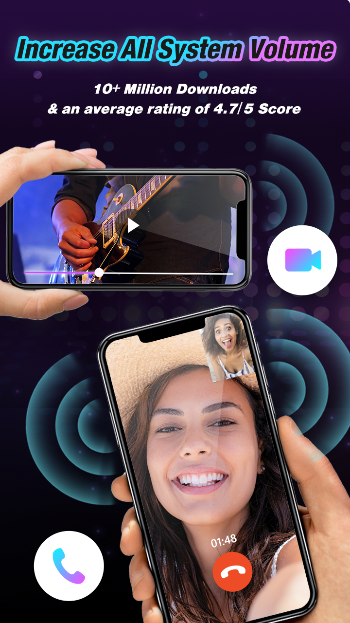 اسکرین شات 8 برنامه Volume Booster-Sound Booster