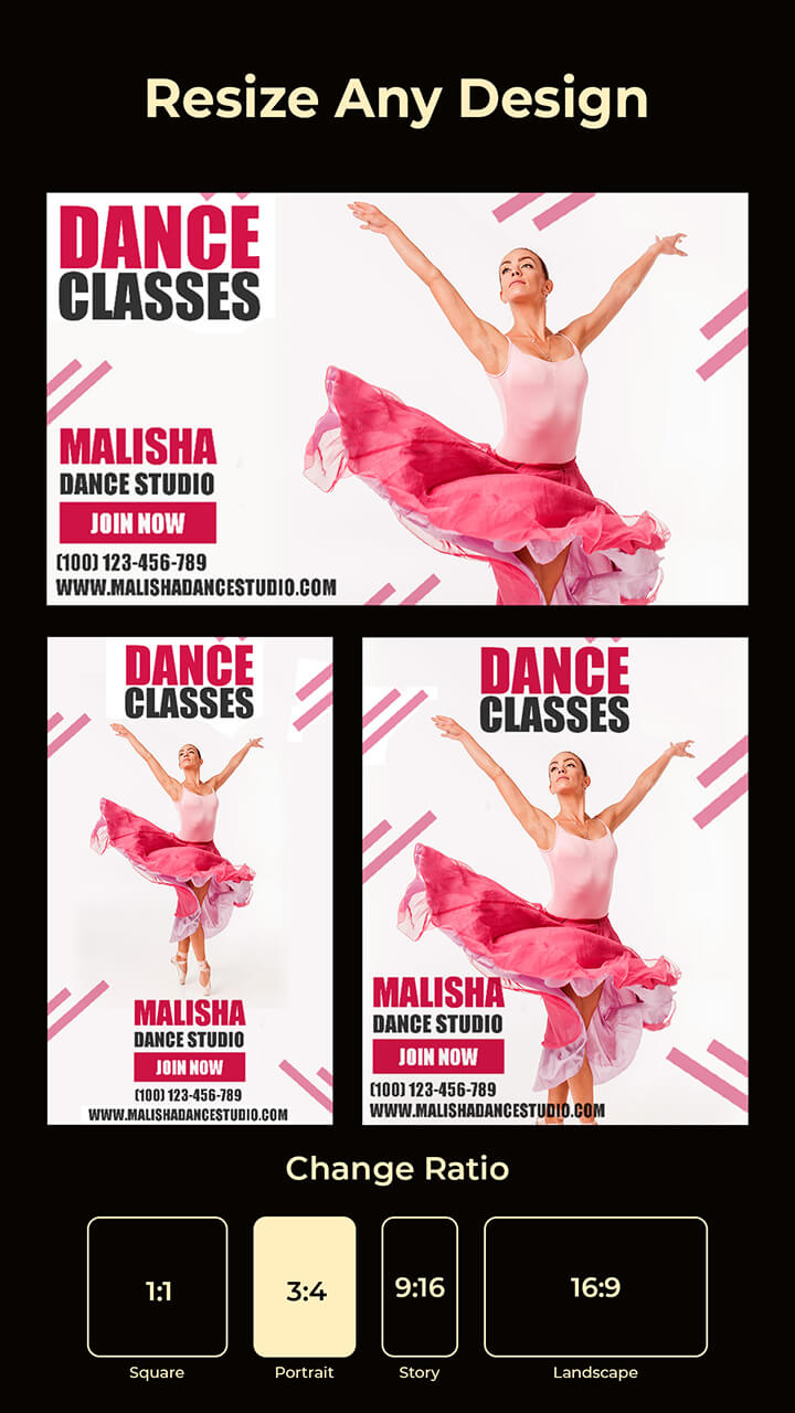 اسکرین شات 5 برنامه Poster Maker – Flyers & Posts