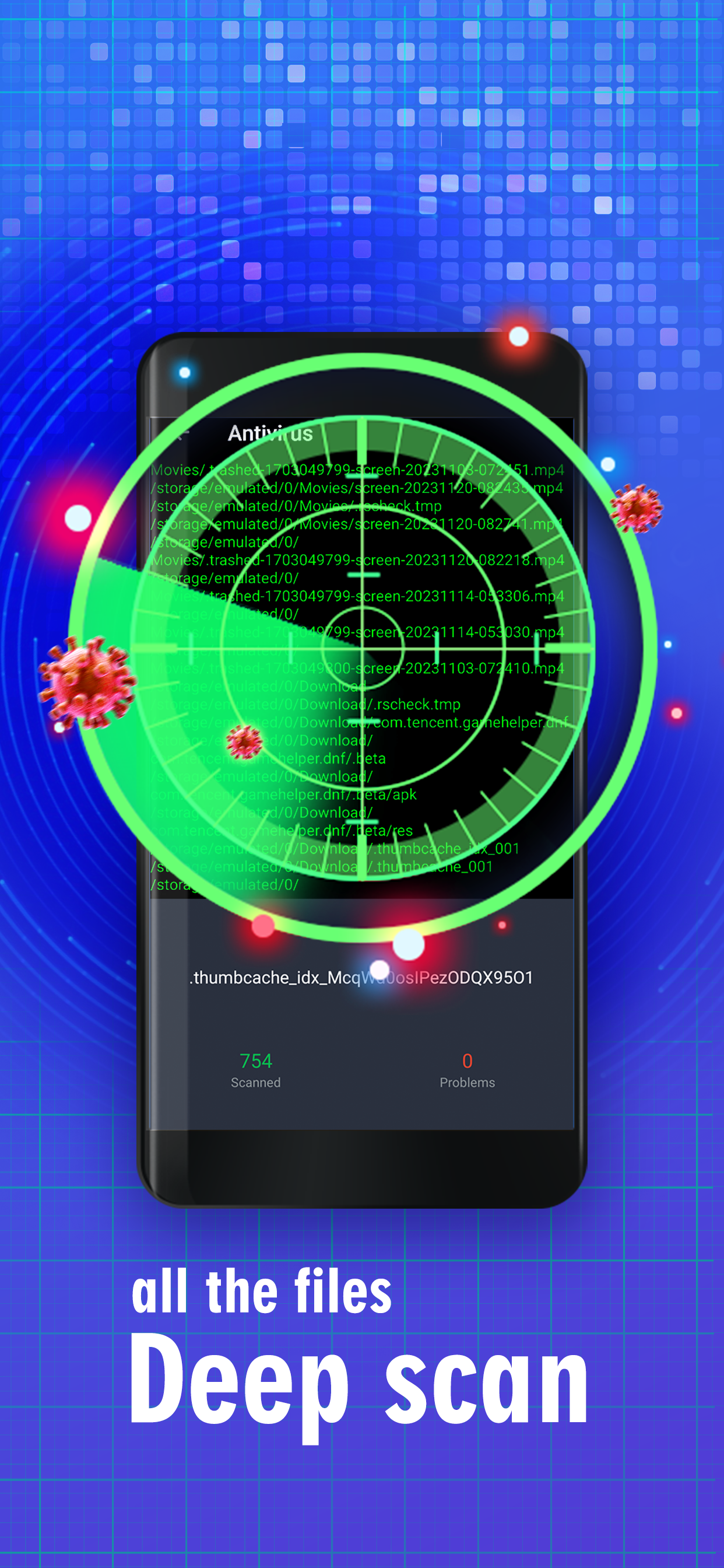 اسکرین شات 3 برنامه AntiVirus - Virus Cleaner