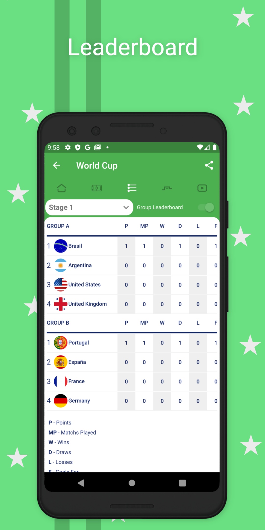 اسکرین شات 3 برنامه Easy Tournament: Organize Now!