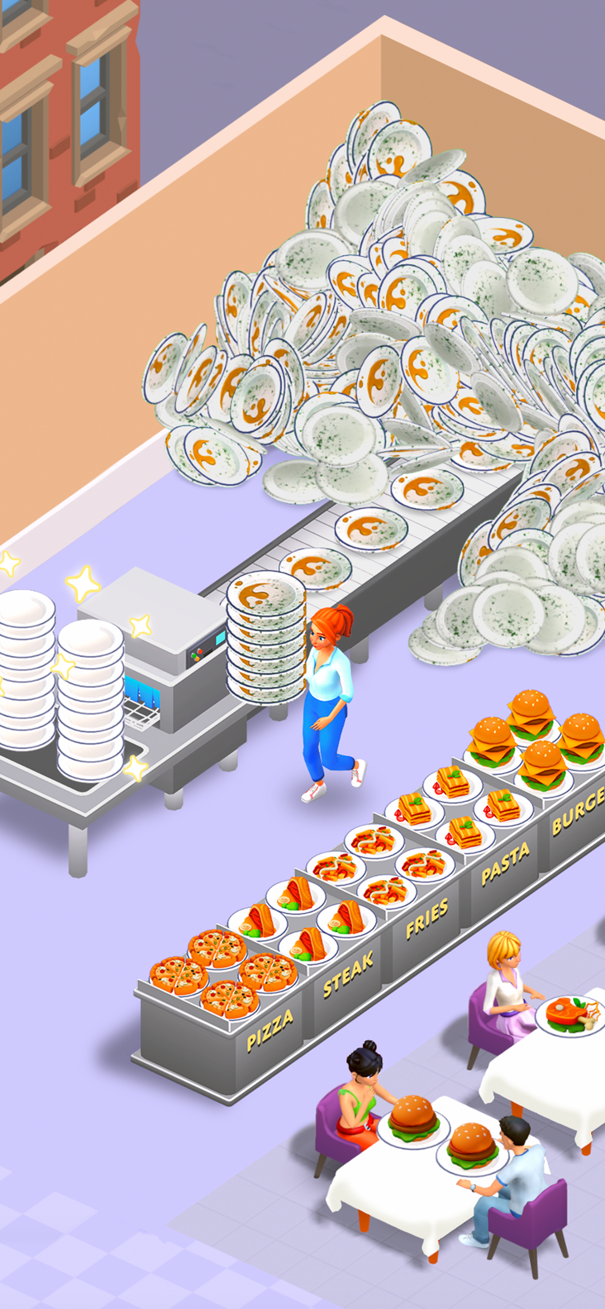 اسکرین شات 1 بازی Suzy's Food Restaurant Game