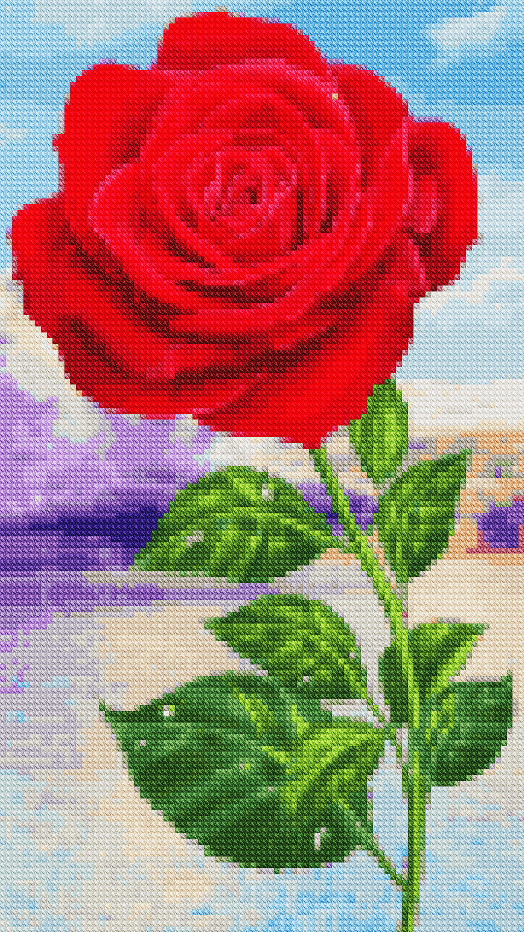 اسکرین شات 3 برنامه Cross stitch pixel art game