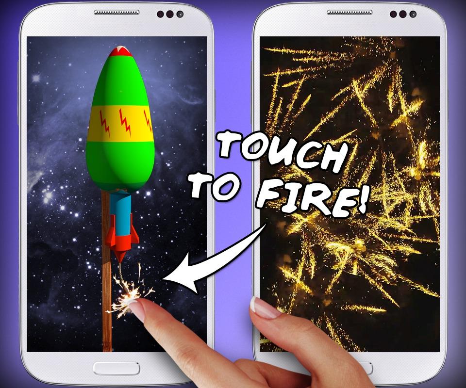 اسکرین شات 1 برنامه Fireworks – simulator