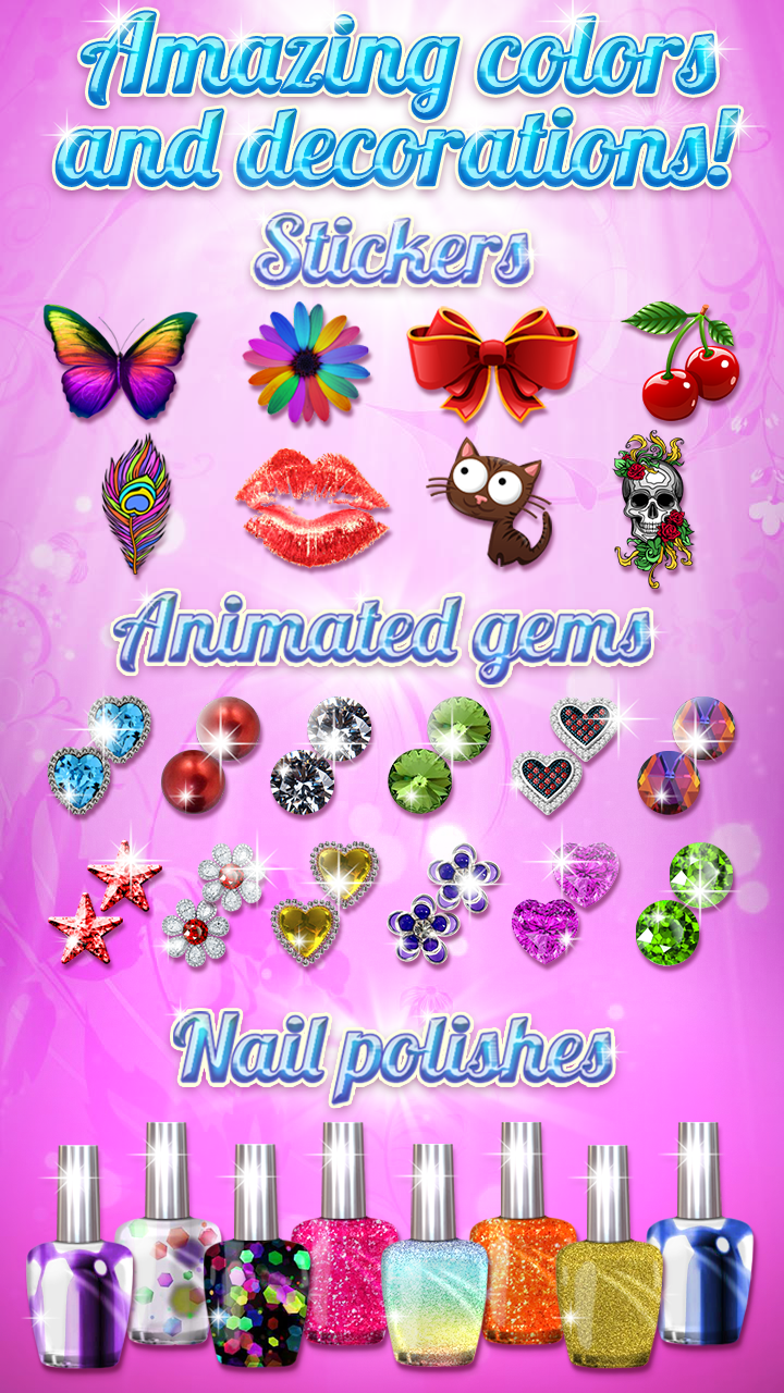 اسکرین شات 3 برنامه Nail Salon.