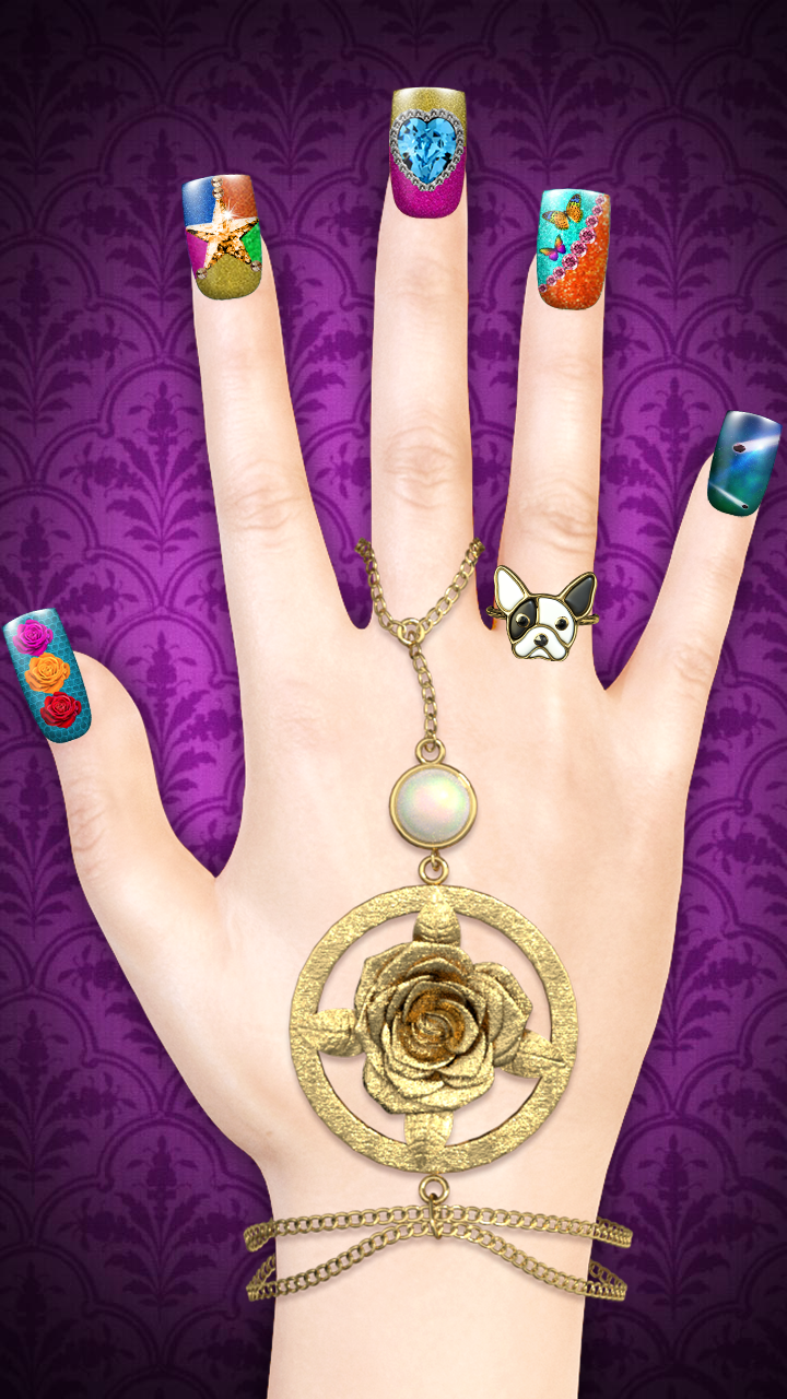 اسکرین شات 5 برنامه Nail Salon.