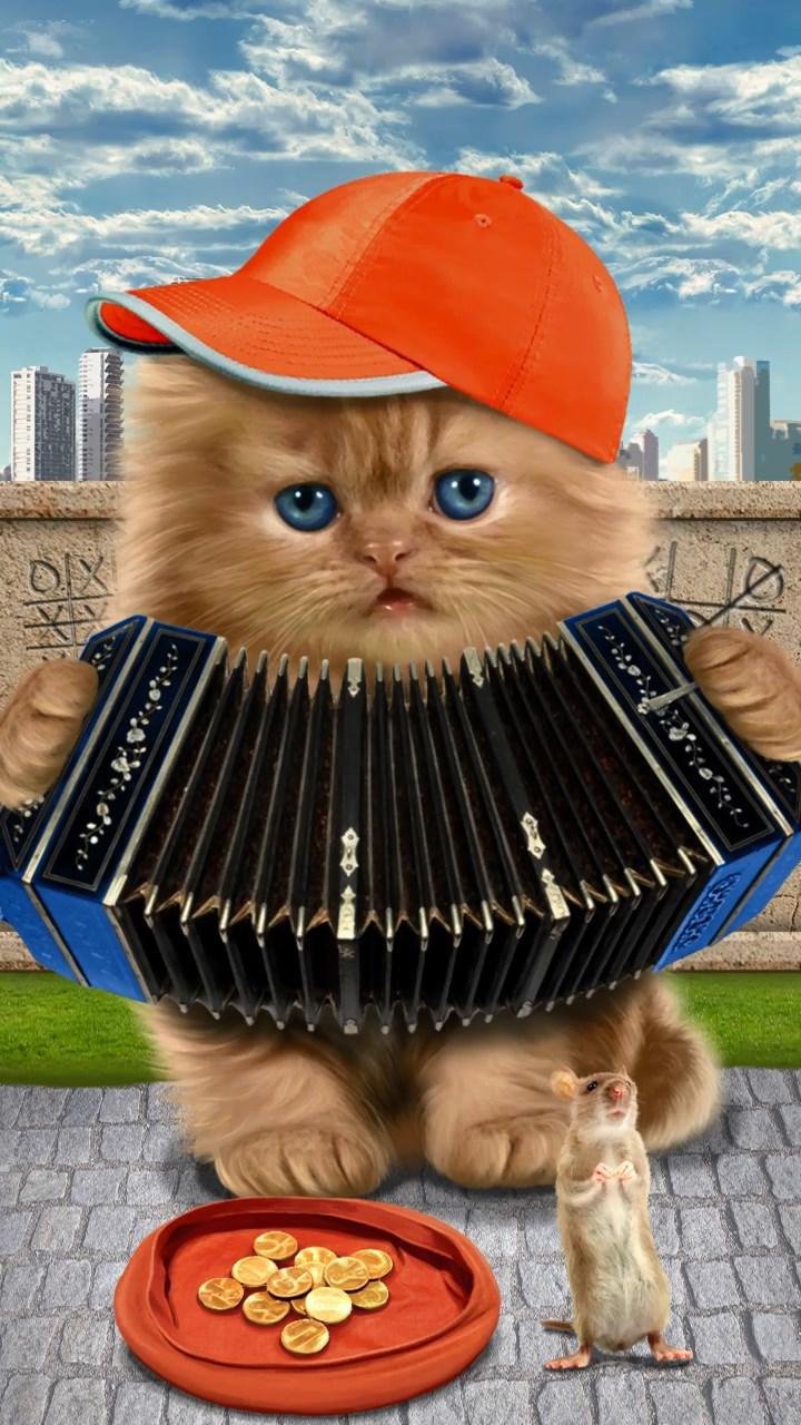 اسکرین شات 6 برنامه Talking baby cat. Talking game