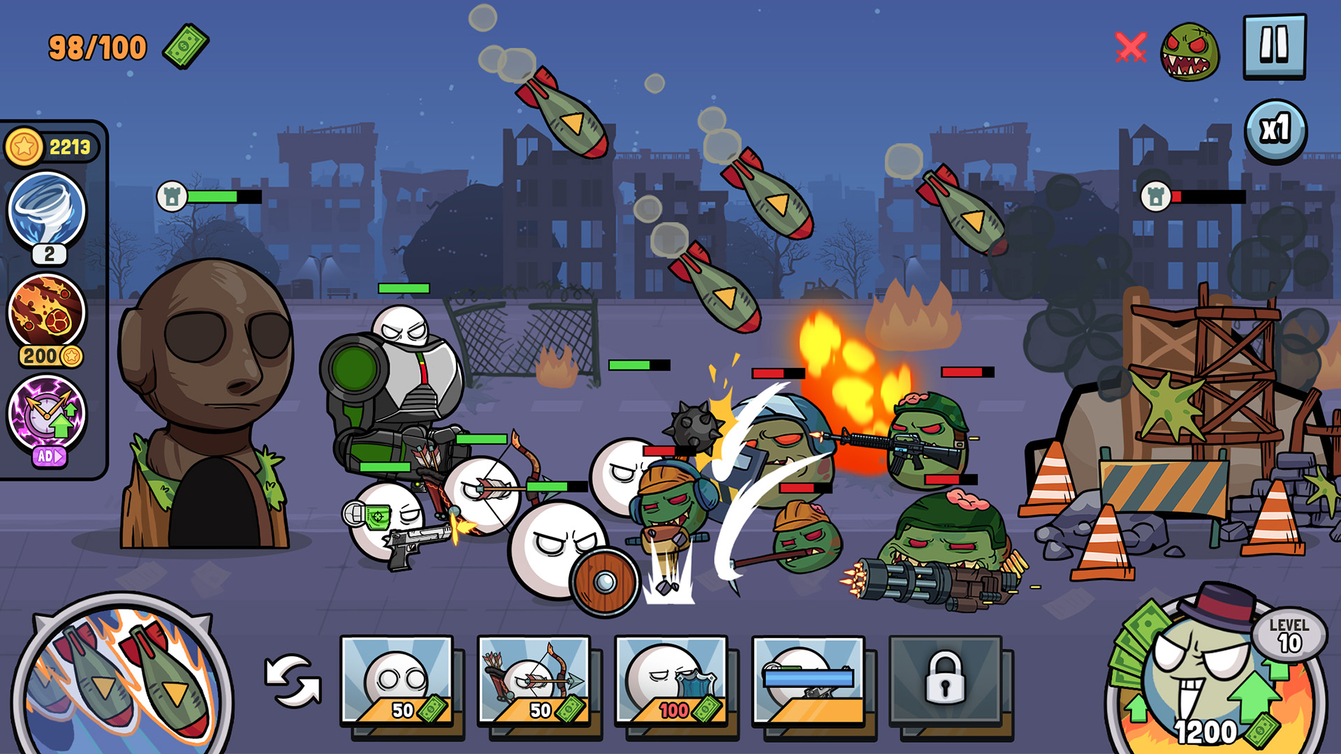 اسکرین شات 5 بازی Balls War: Conquer the World