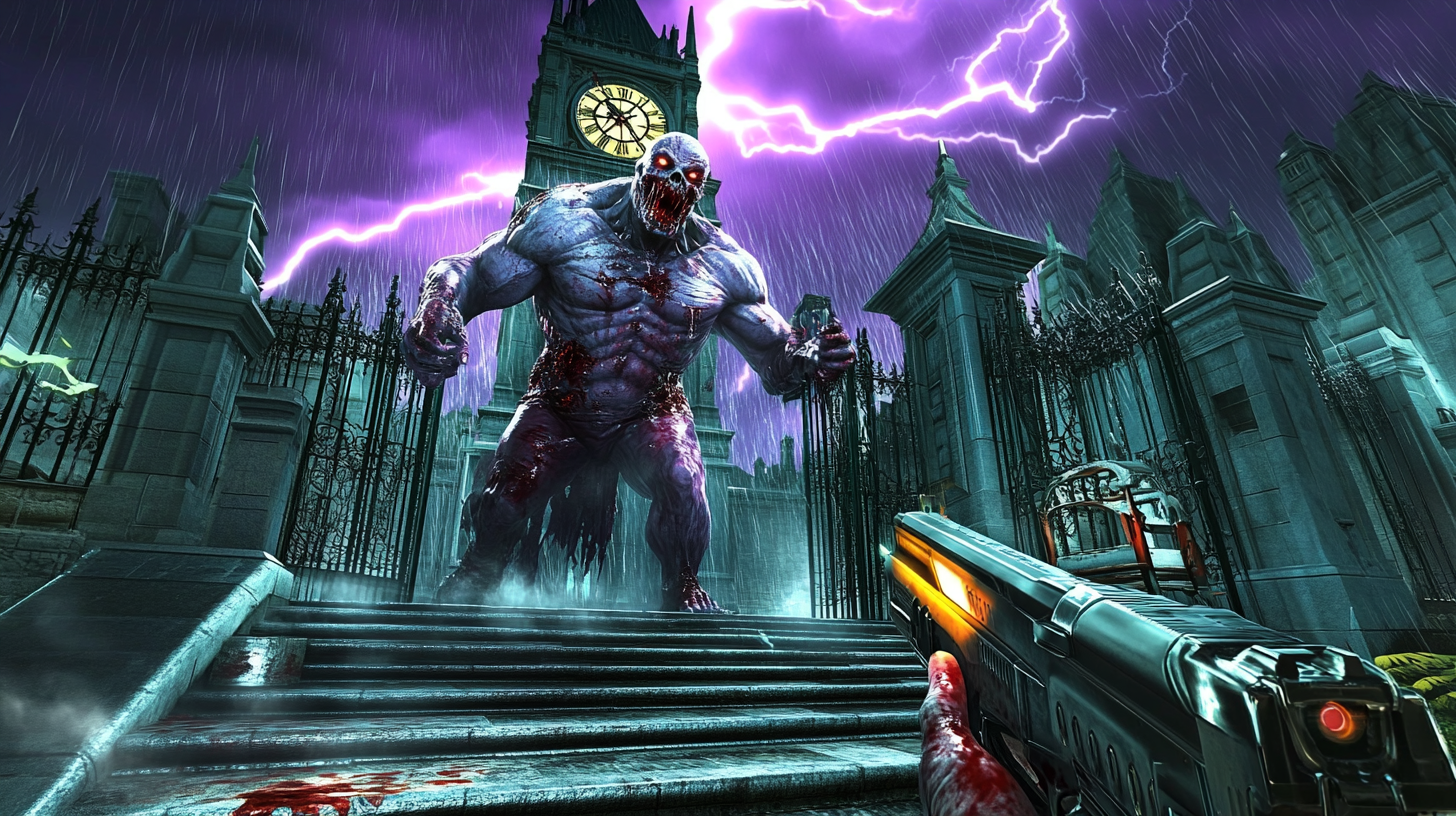 اسکرین شات 1 بازی Zombie Fire 3D: Offline Game