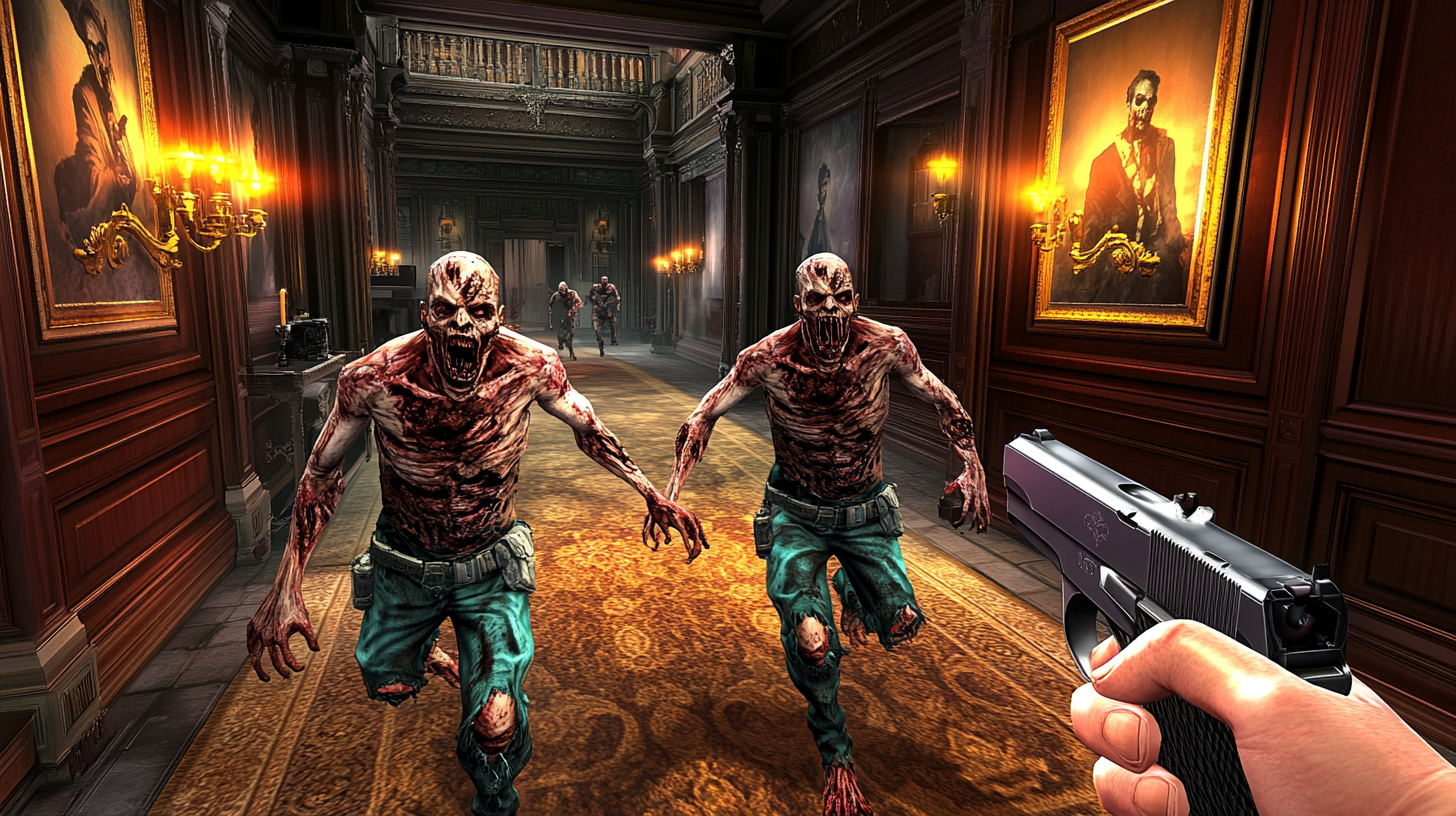 اسکرین شات 4 بازی Zombie Fire 3D: Offline Game