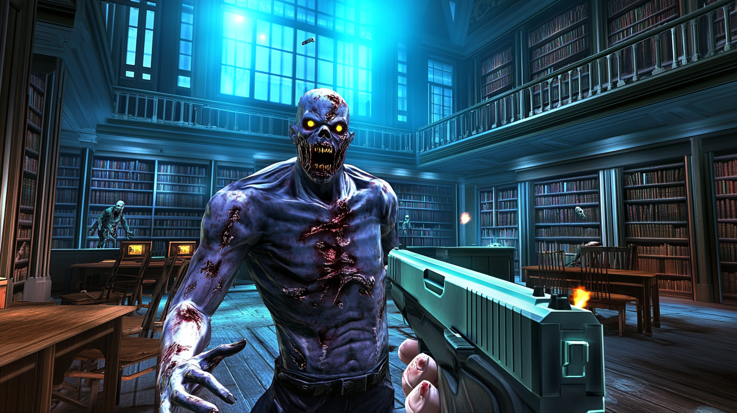 اسکرین شات 6 بازی Zombie Fire 3D: Offline Game