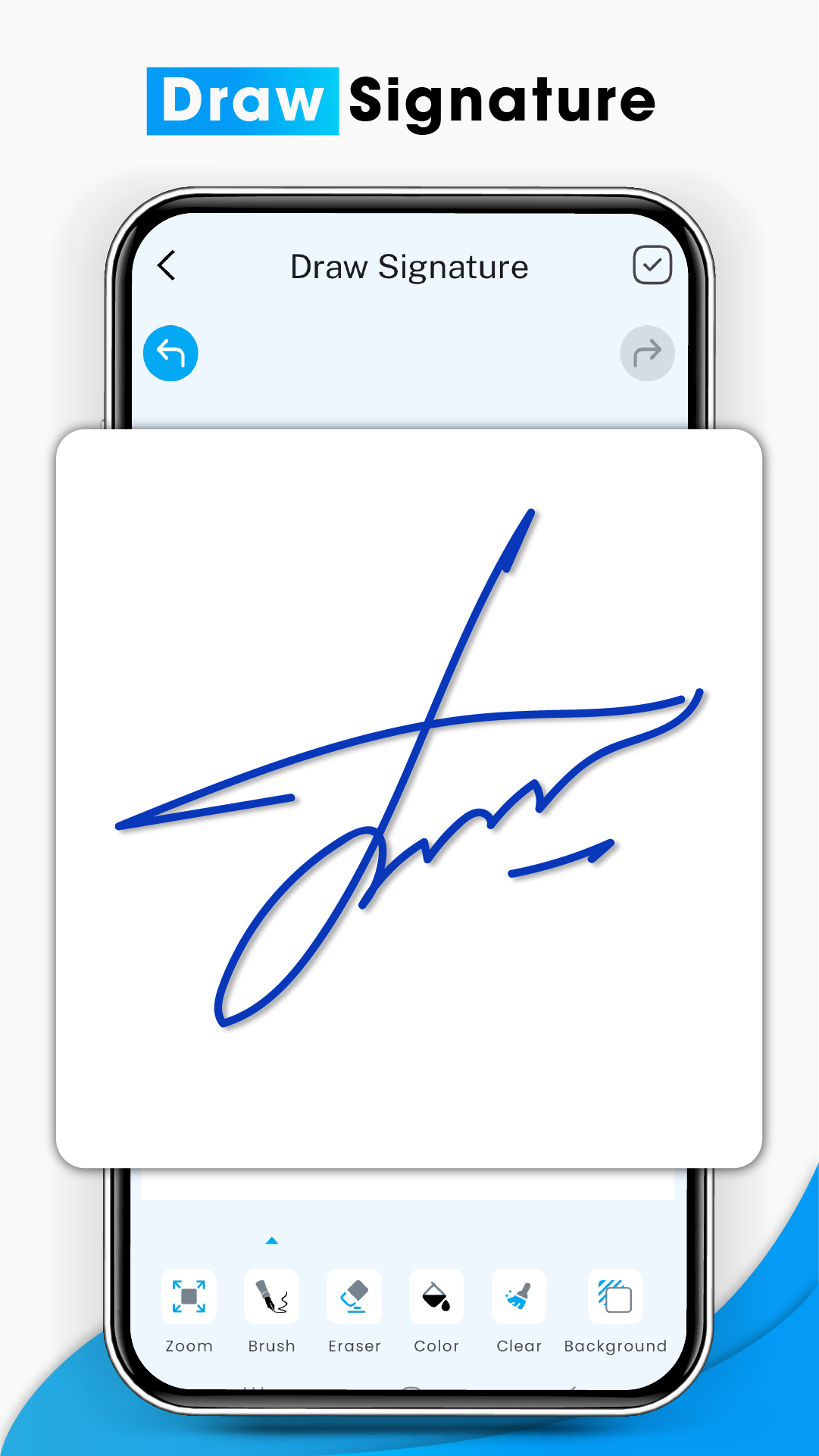 اسکرین شات 6 برنامه Electronic Signature Maker