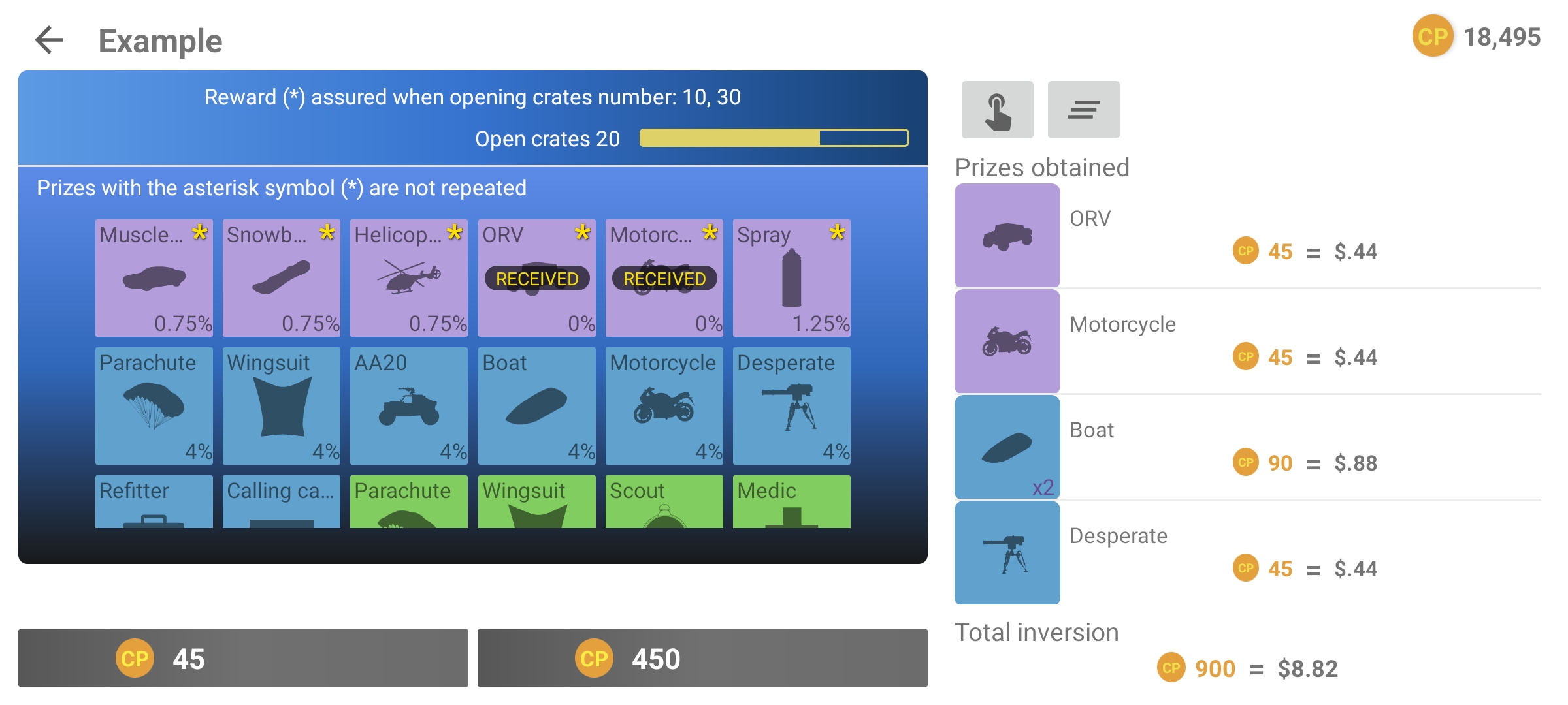 اسکرین شات 2 برنامه cp mobile crate simulator