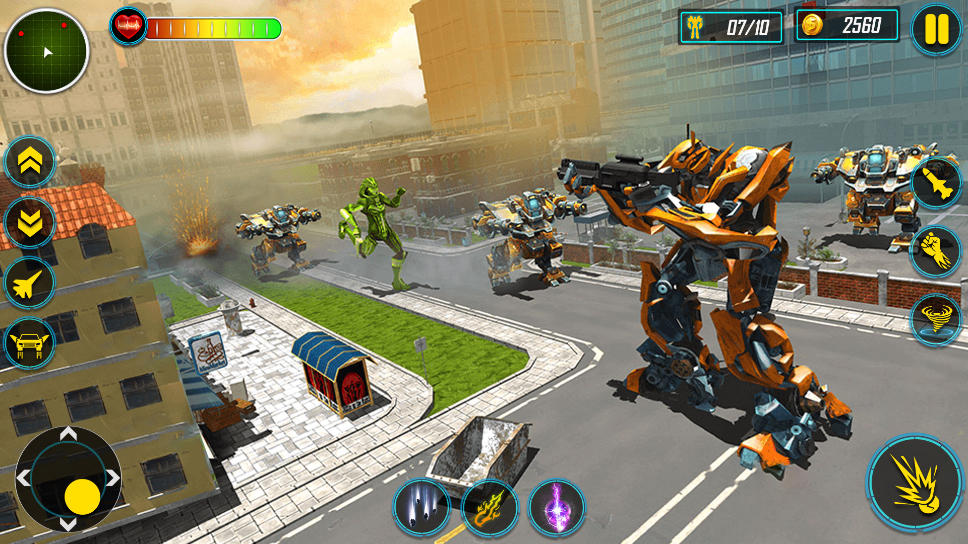 اسکرین شات 7 بازی Multi Robot Car Transform Game