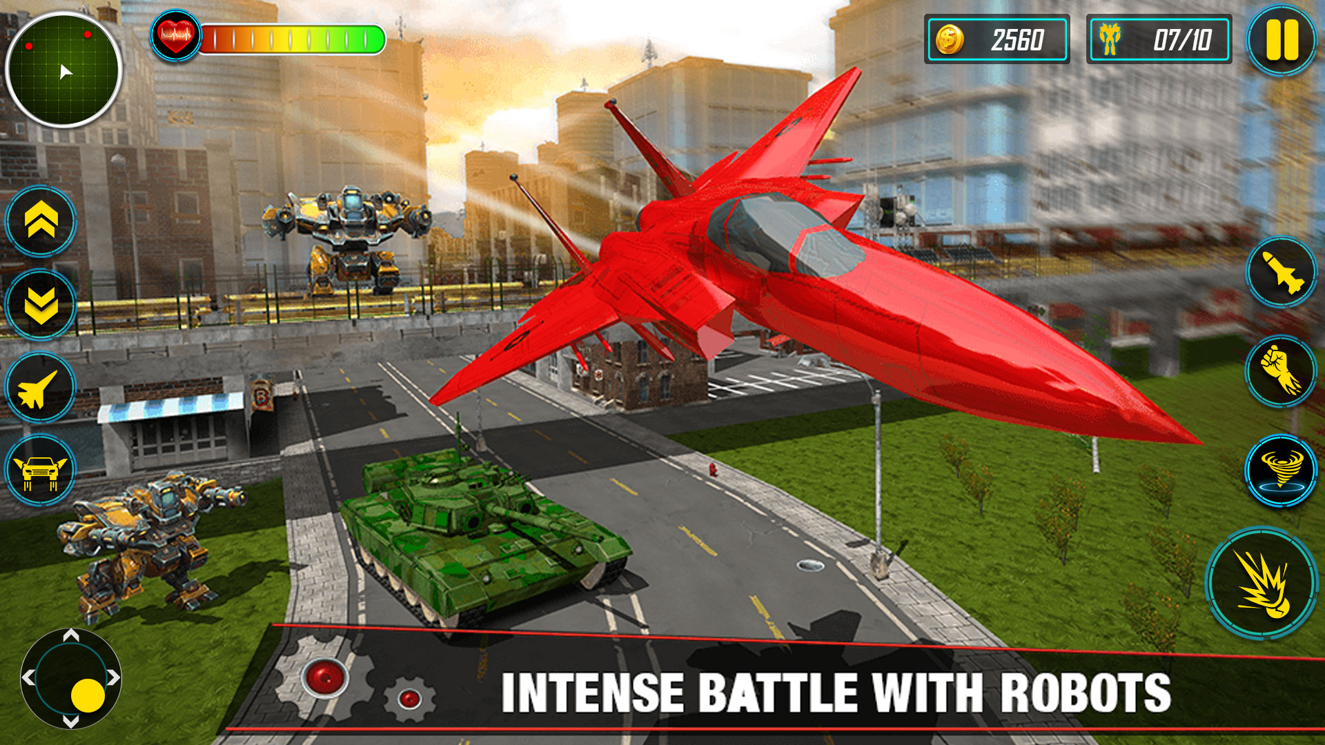 اسکرین شات 5 بازی Multi Robot Car Transform Game