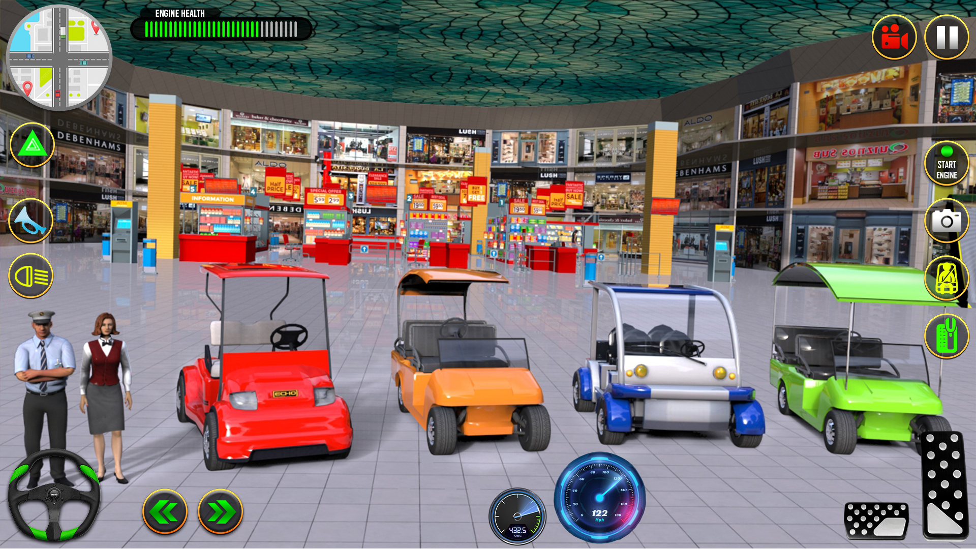اسکرین شات 6 بازی Taxi Car Driving: Car Games 3d