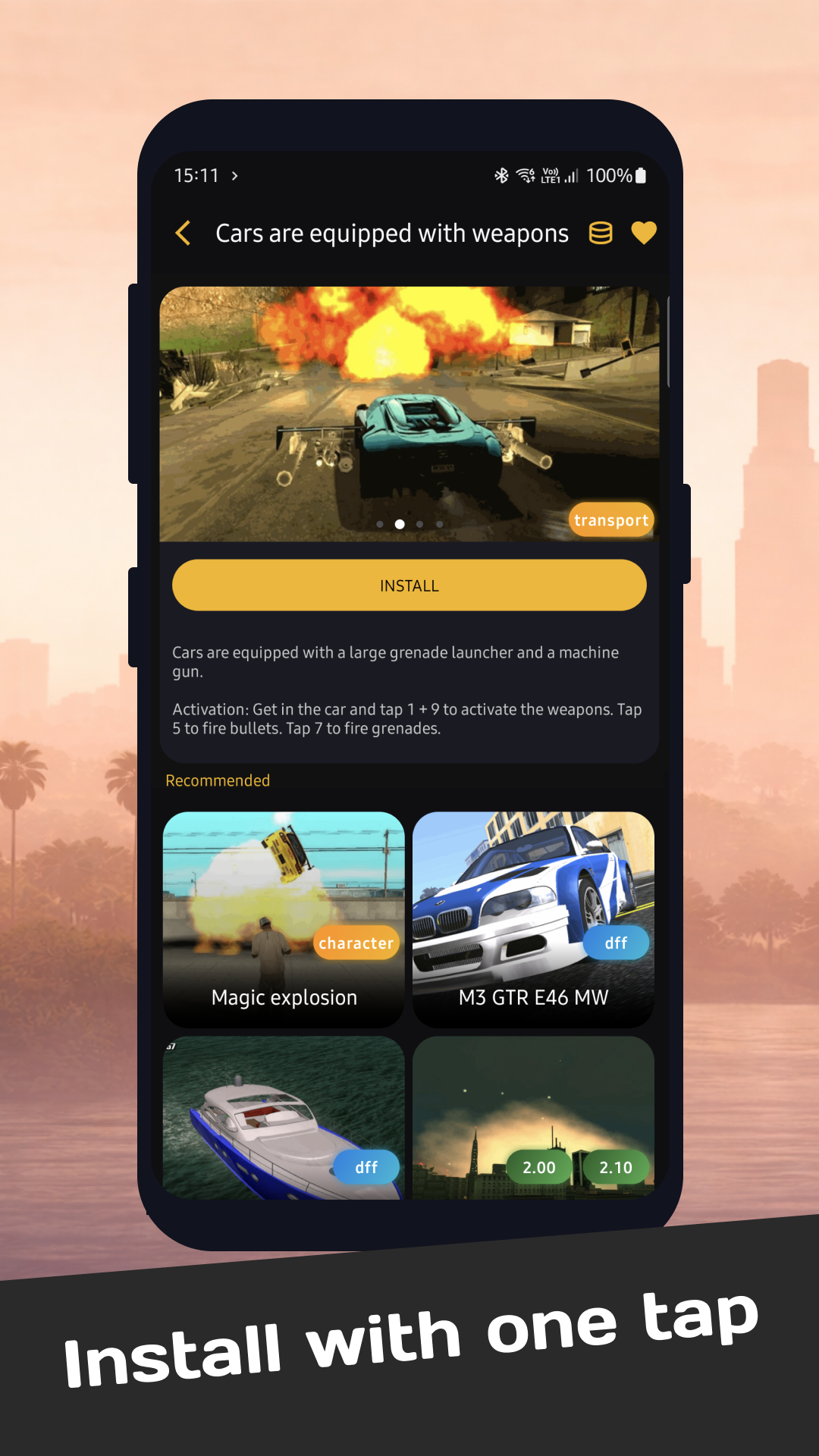 اسکرین شات 2 برنامه CLEO MOD Master: Mods & Cheats