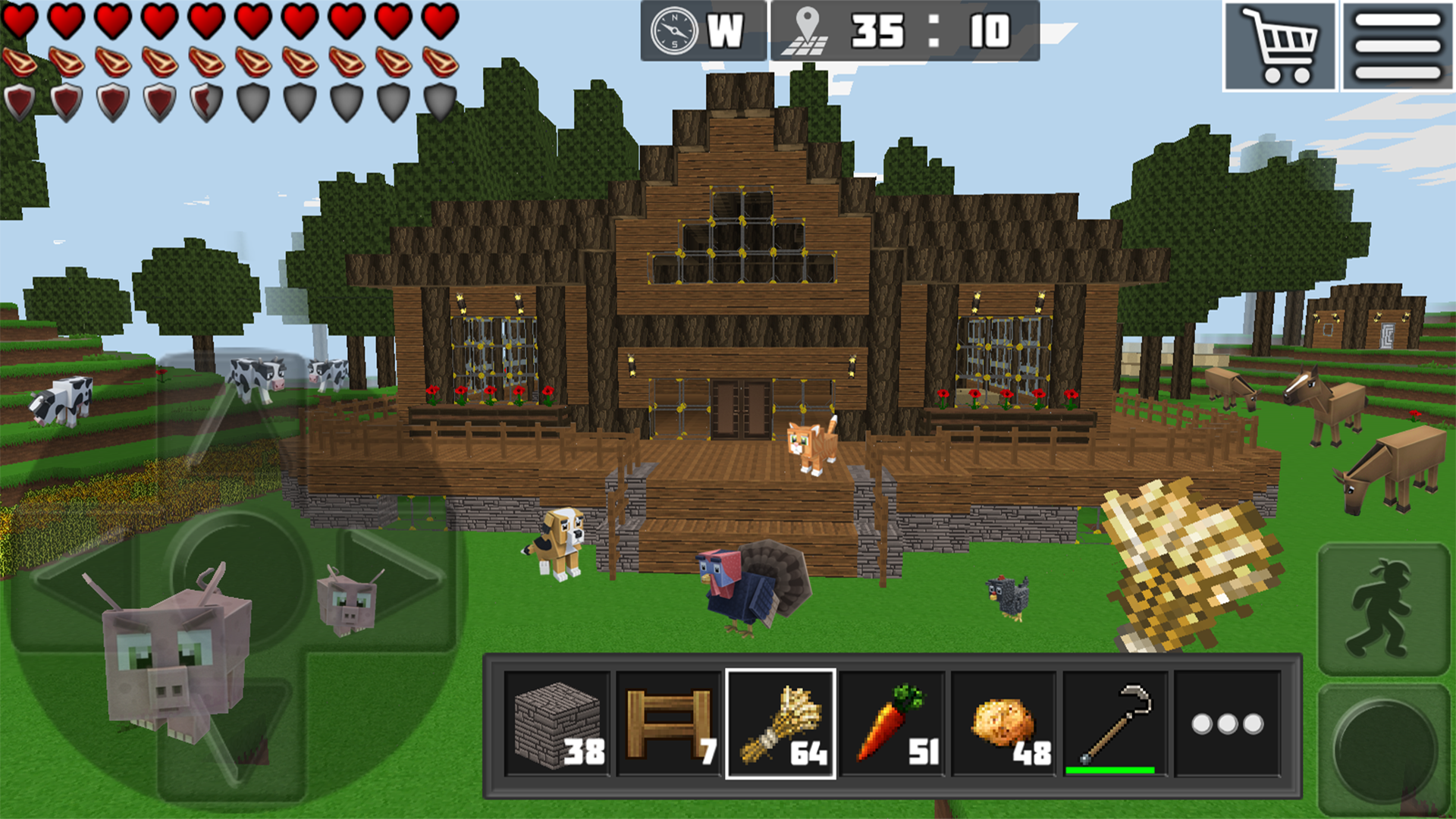 اسکرین شات 2 بازی World Craft: Block Craftsman