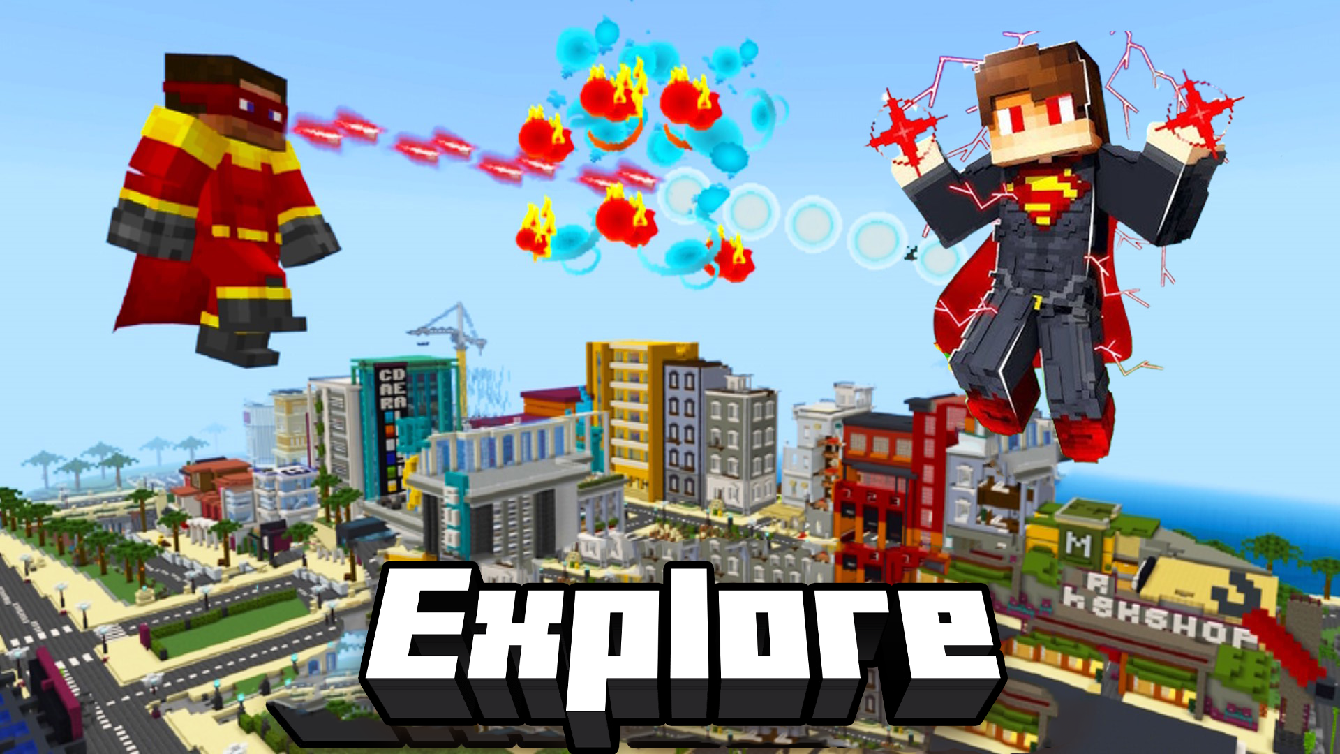 اسکرین شات 1 بازی Craftsman SuperHeroes