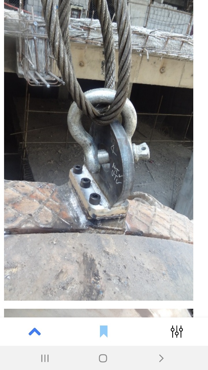 اسکرین شات 2 برنامه اصول باربرداری  در جرثقیل ها