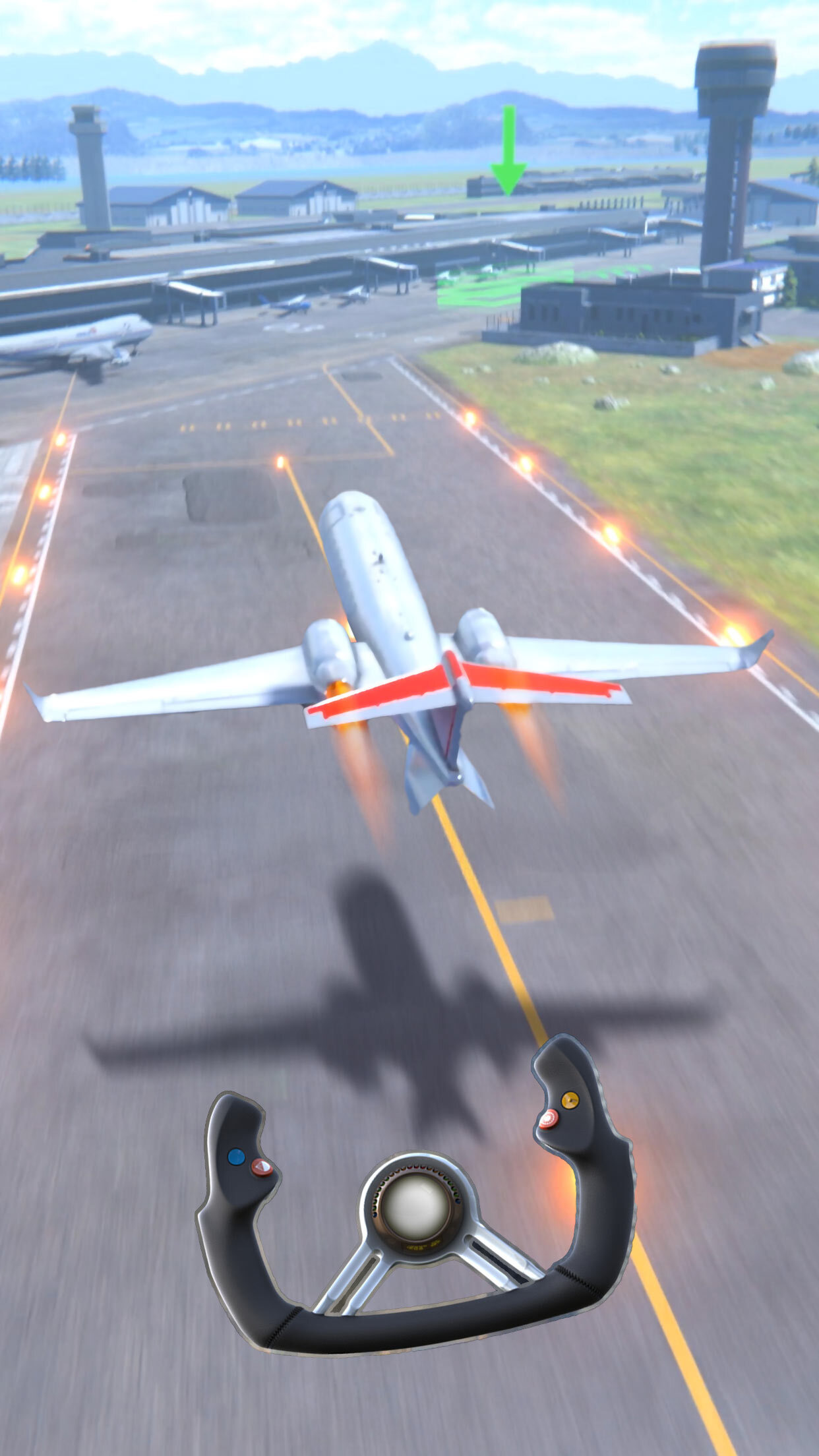 اسکرین شات 1 بازی Crazy Plane Landing