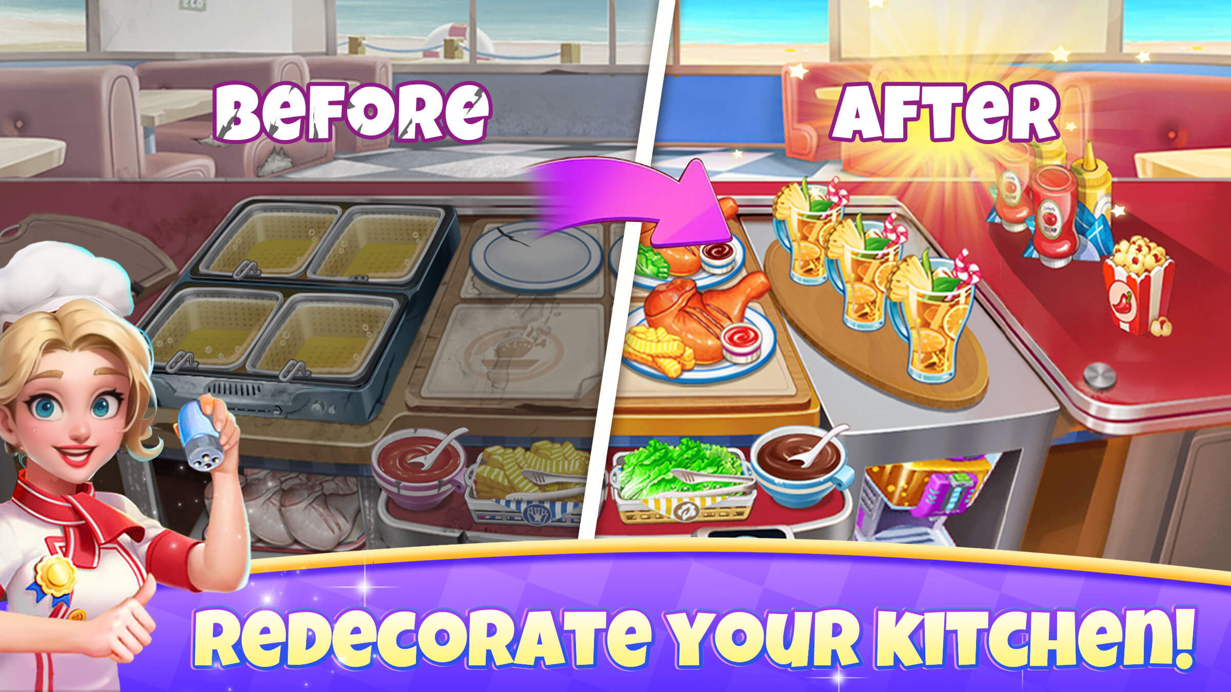 اسکرین شات 3 بازی Cooking Journey: Cooking Games