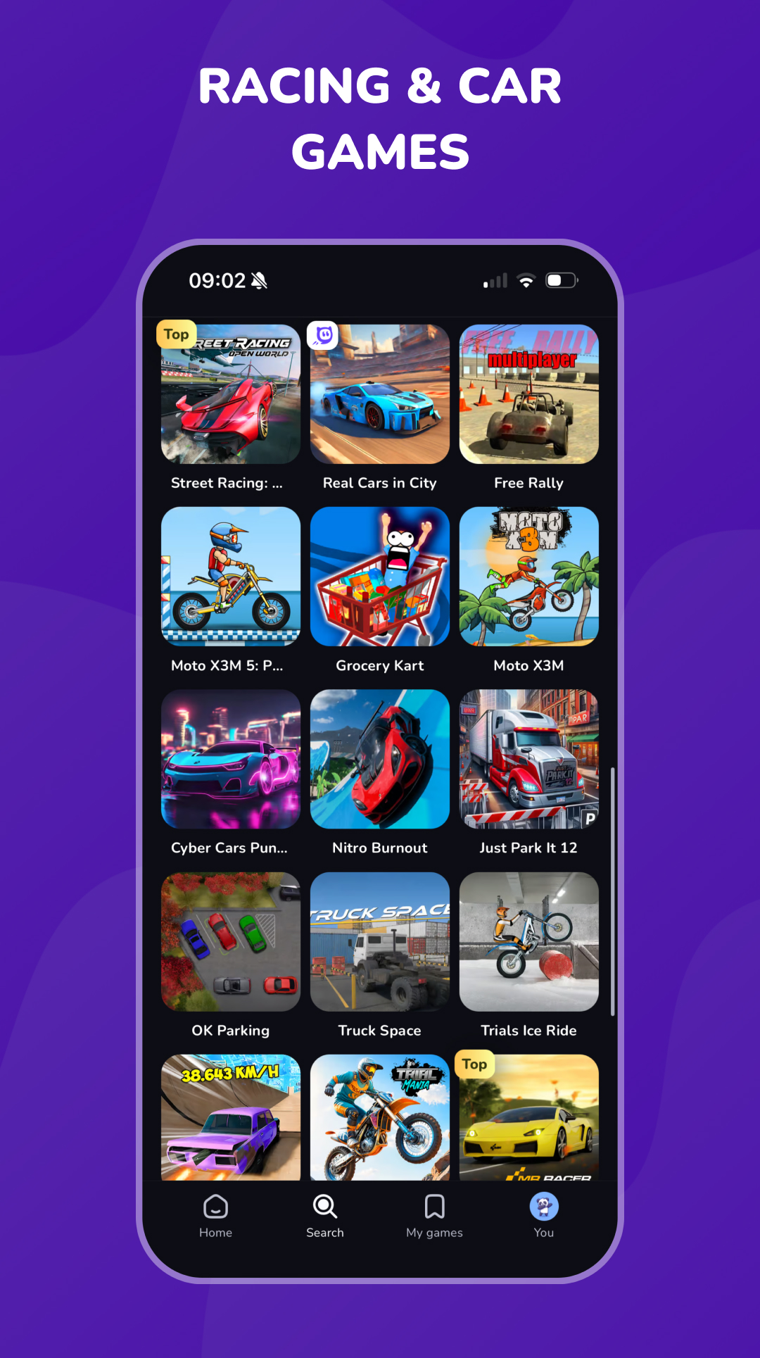 اسکرین شات 5 برنامه CrazyGames: Play 2500+ Games