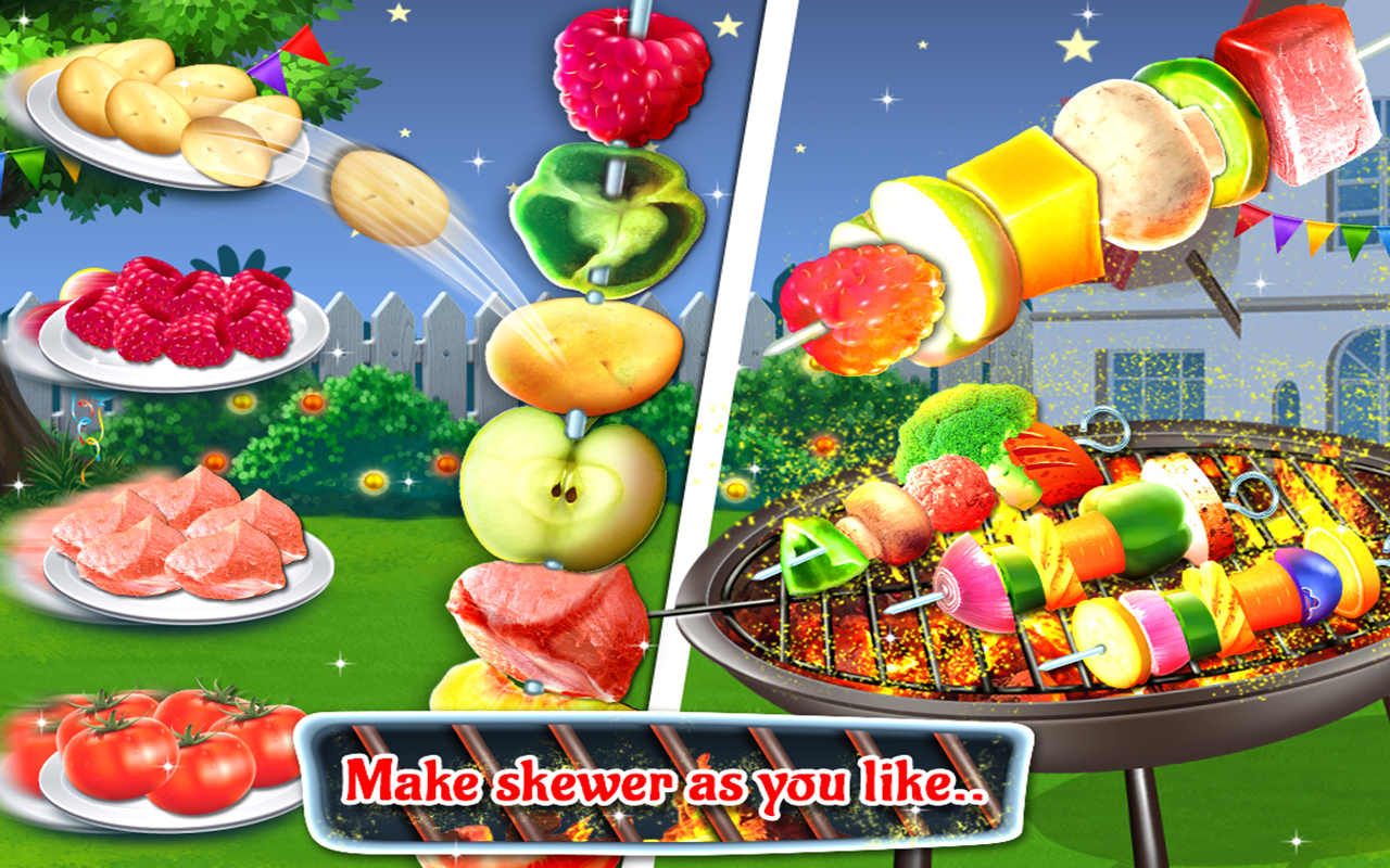 اسکرین شات 3 بازی Backyard BBQ Grill Party