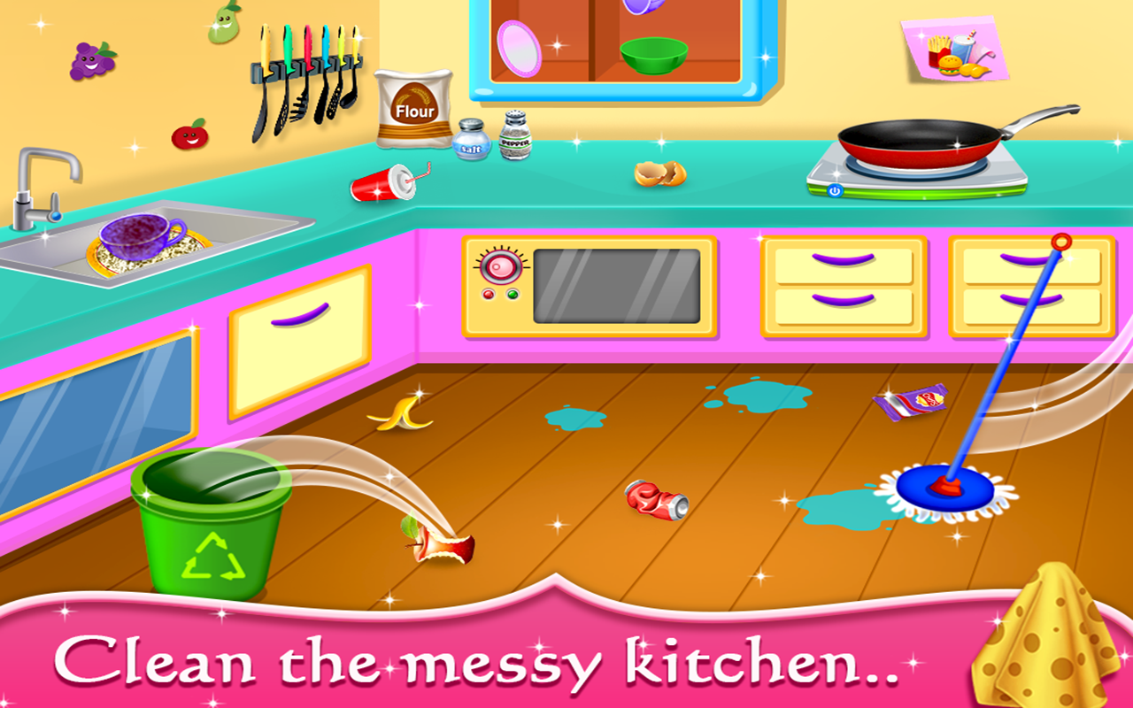 اسکرین شات 2 بازی My Baby Doll House Tea Party