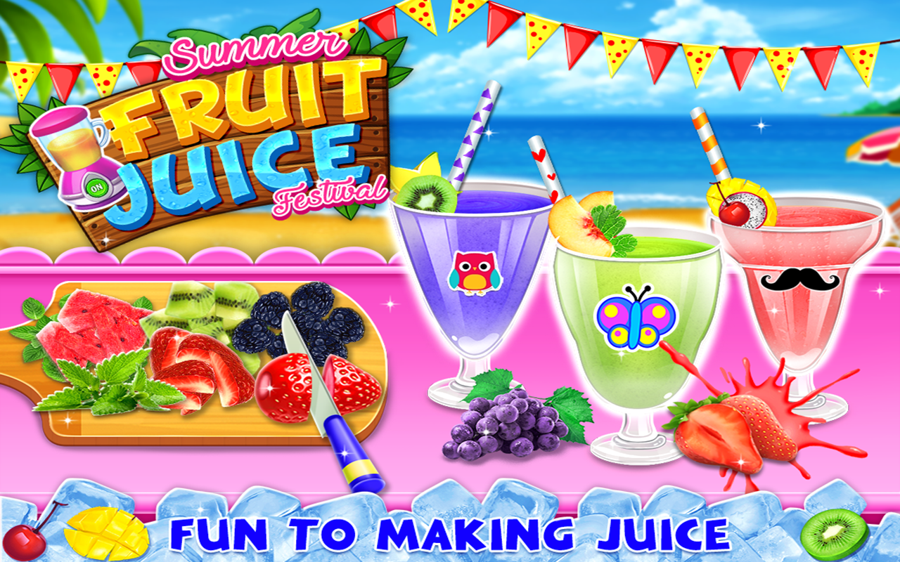 اسکرین شات 1 بازی Summer Fruit Juice Festival
