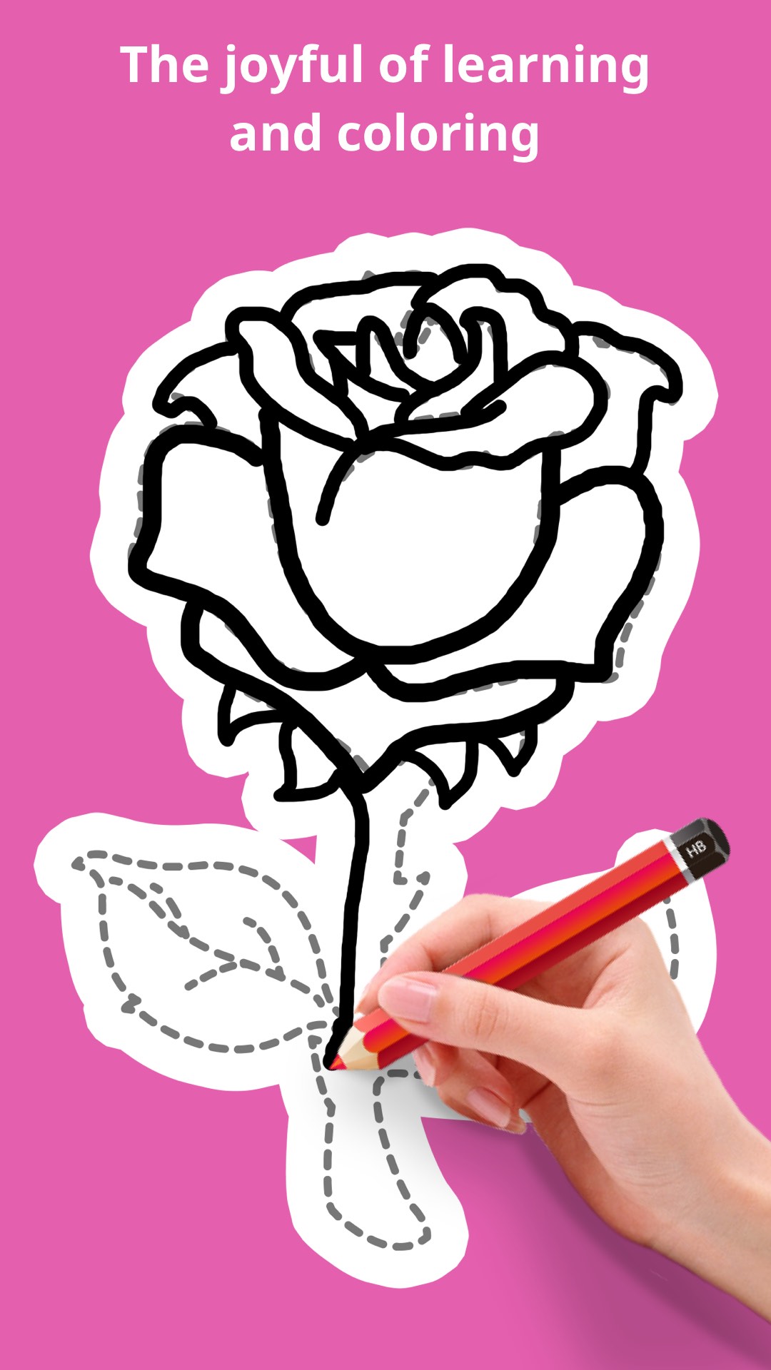 اسکرین شات 5 برنامه How To Draw Flowers