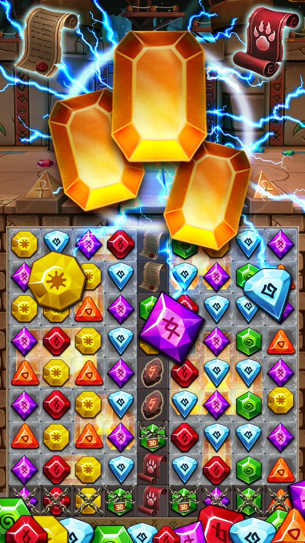 اسکرین شات 2 بازی Jewel Ancient 2: Lost Gems