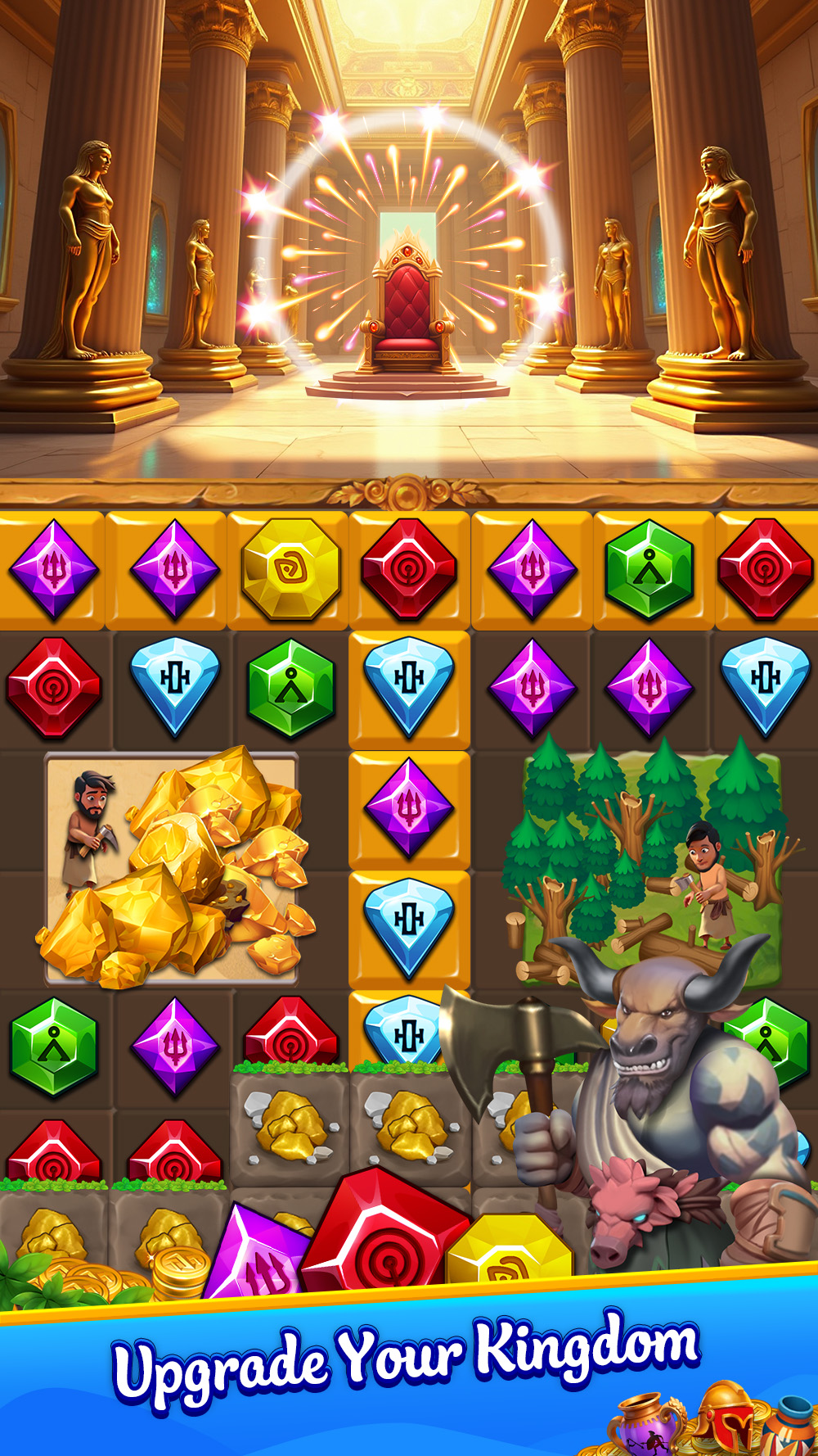 اسکرین شات 6 بازی Jewel Ancient 3: Atlantis Gems
