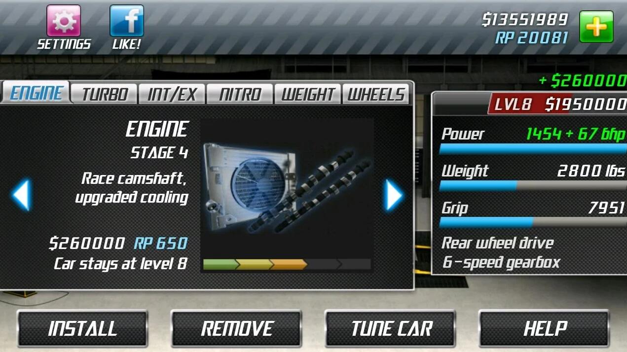 اسکرین شات 3 بازی Drag Racing