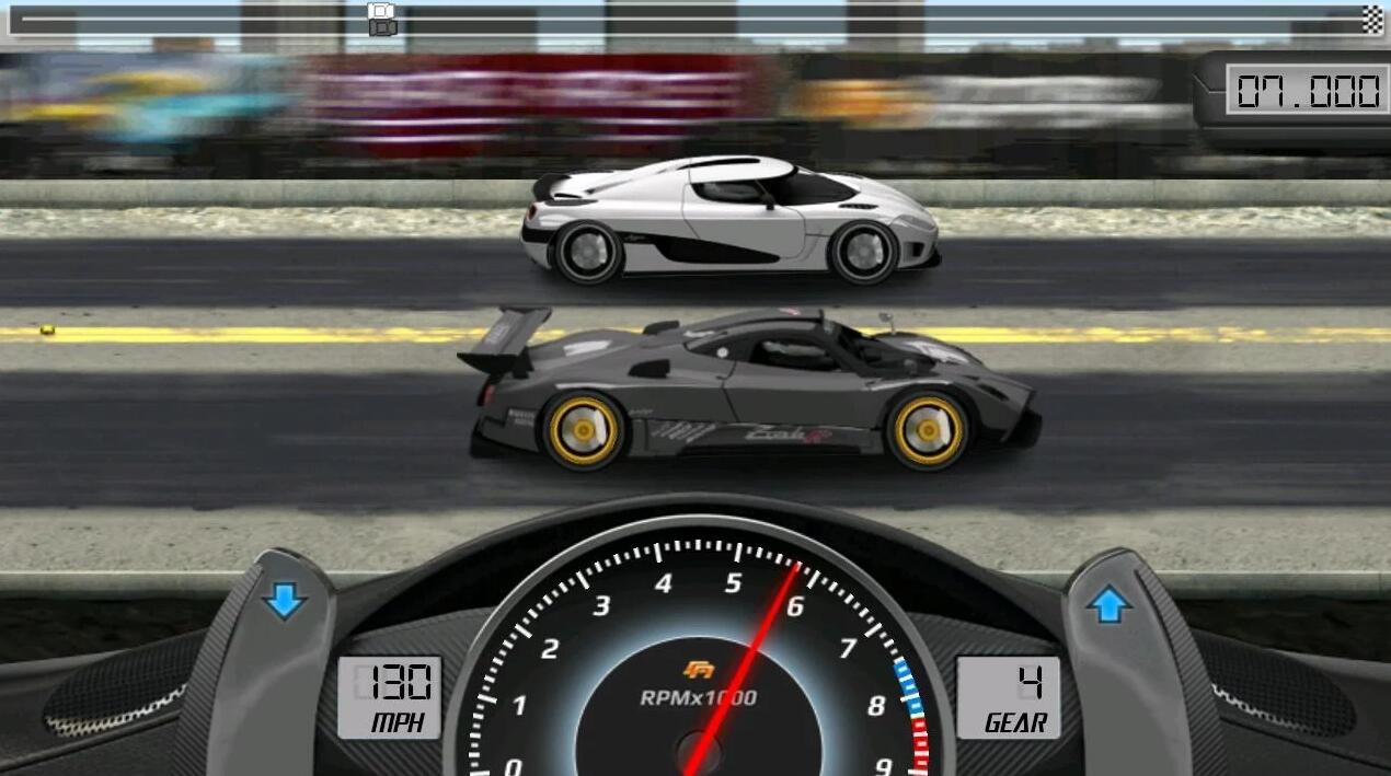 اسکرین شات 2 بازی Drag Racing
