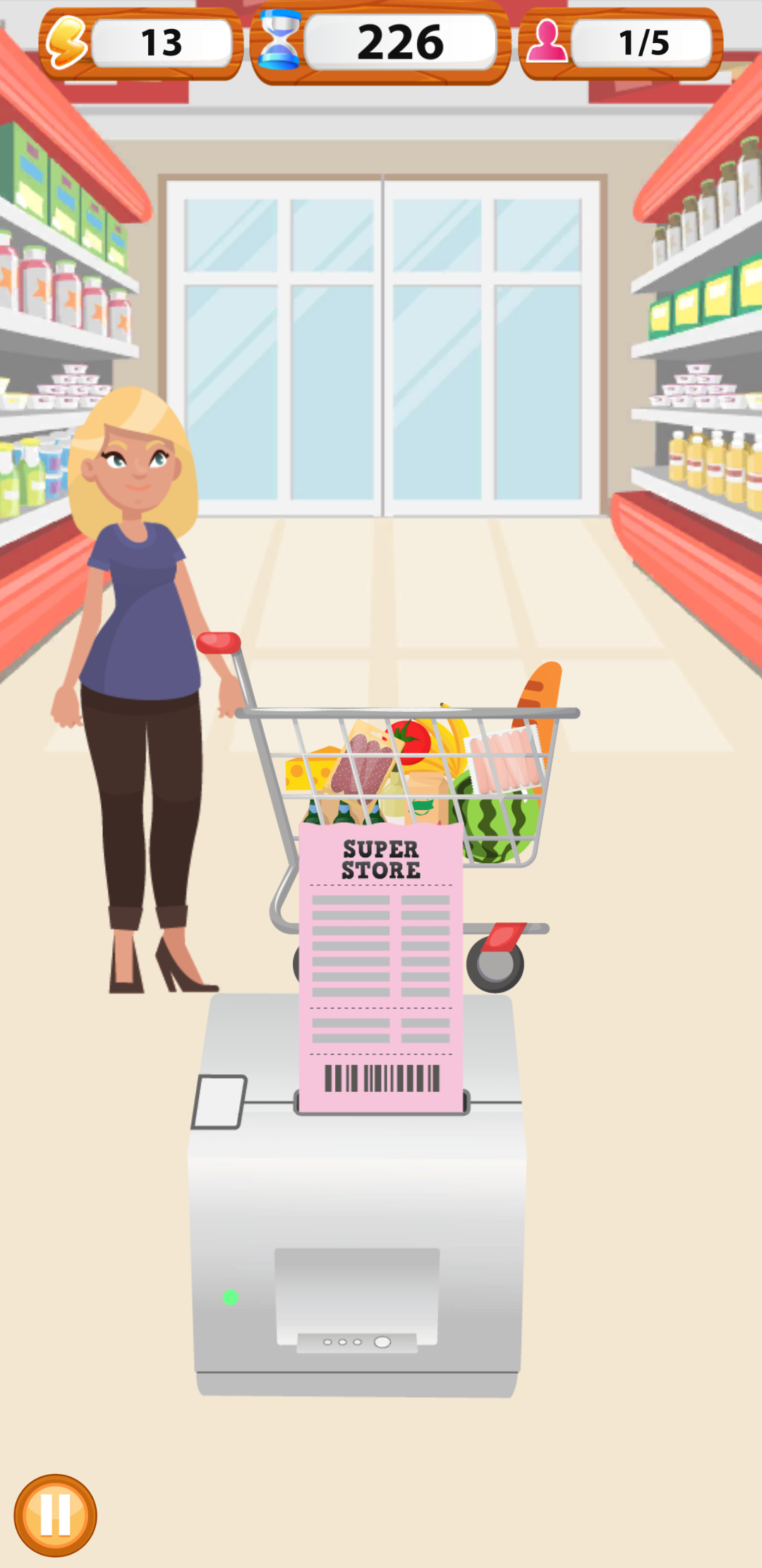 اسکرین شات 7 بازی Supermarket Cashier Simulator
