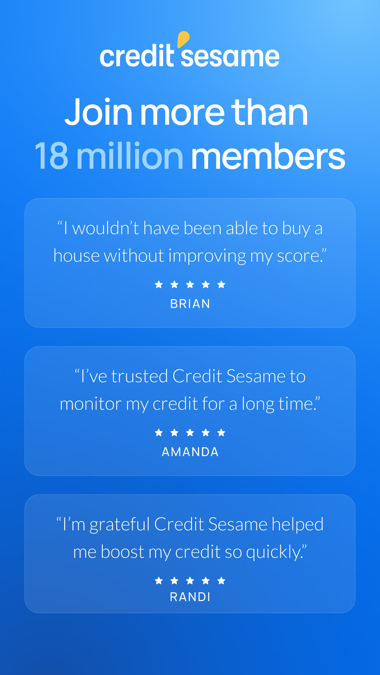 اسکرین شات 7 برنامه Credit Sesame: Grow your score