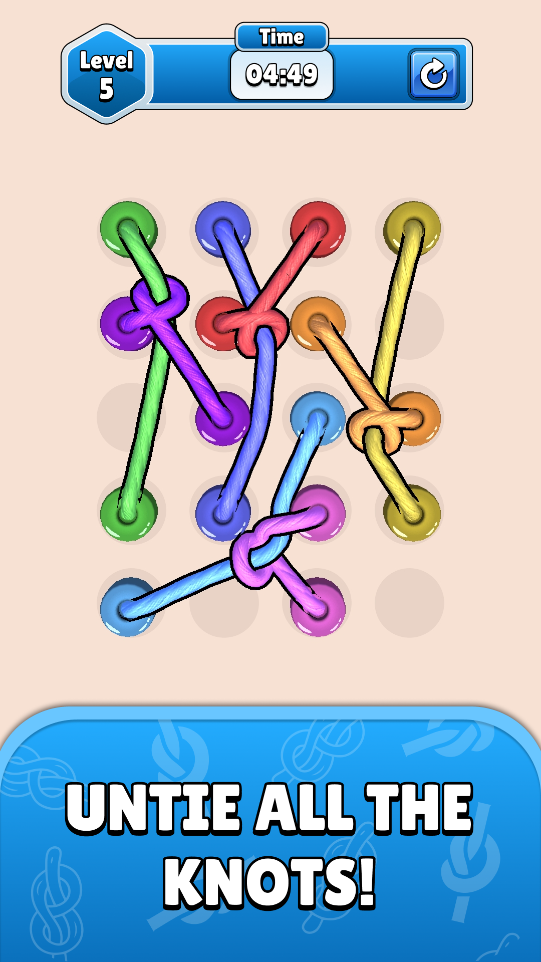 اسکرین شات 1 بازی Twisted Tangle